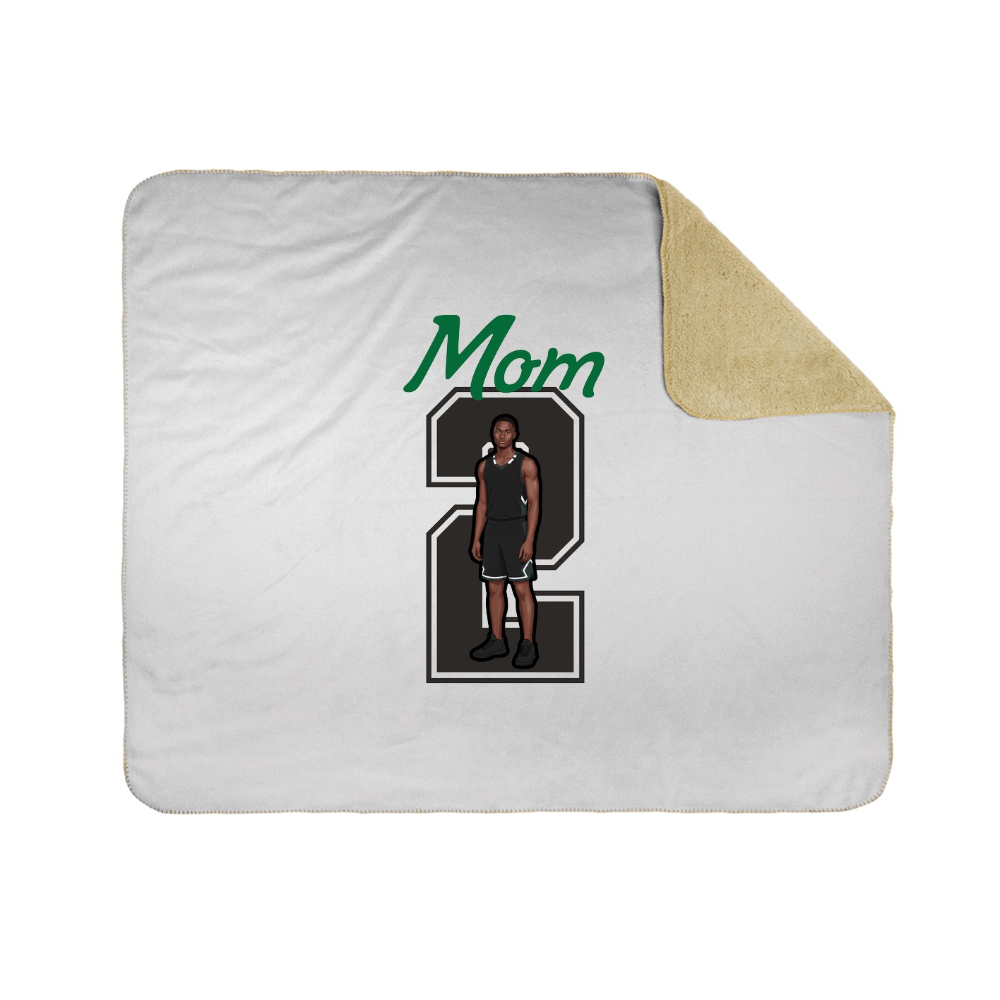 Throw Blanket — Mothers Day Shirsey in White