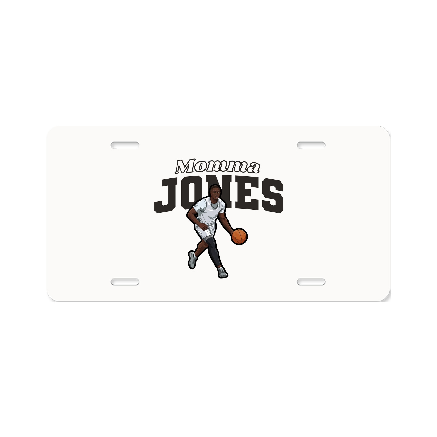License Plate — Mothers Day Block in Classic