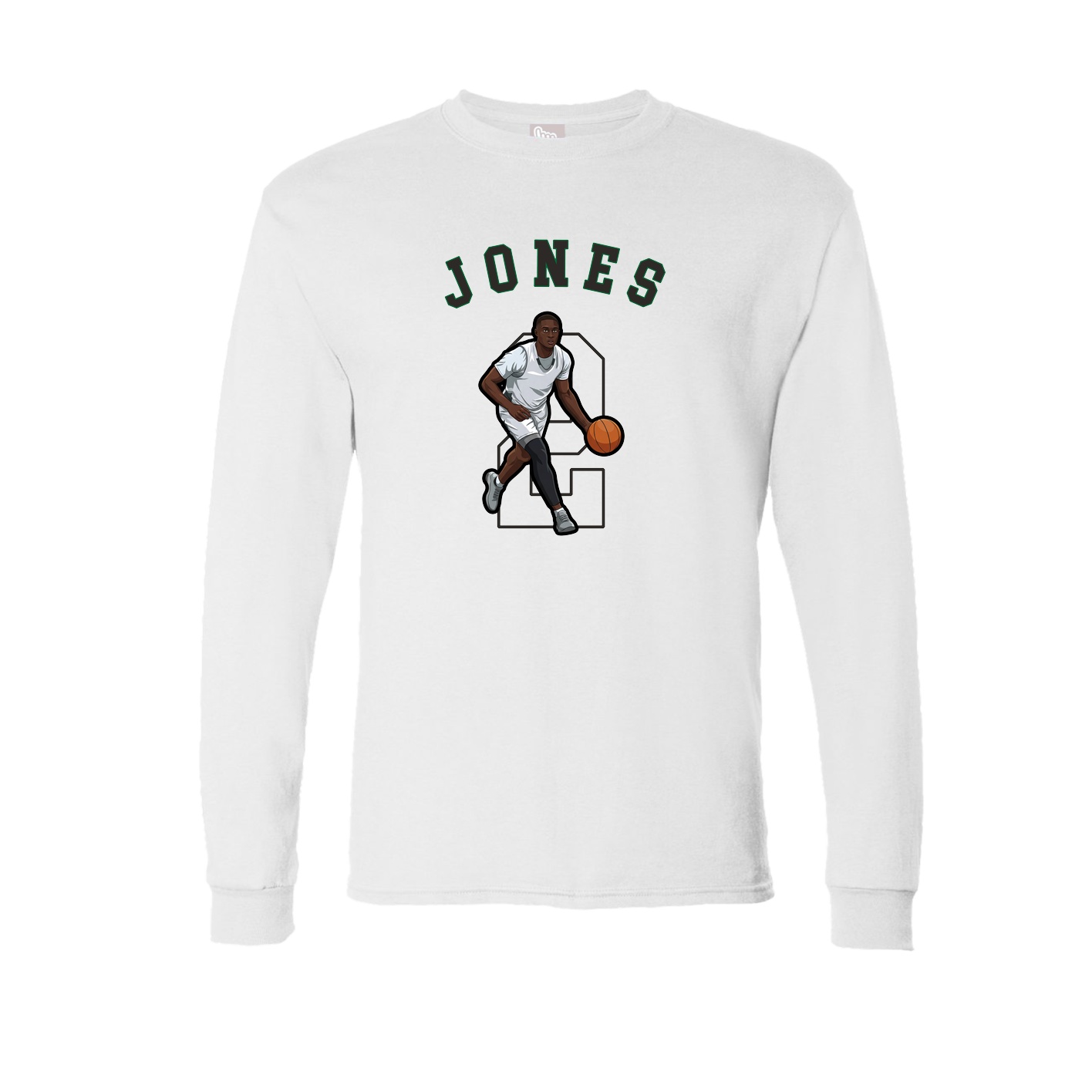 Long Sleeve Tee — Shirsey Arch in White