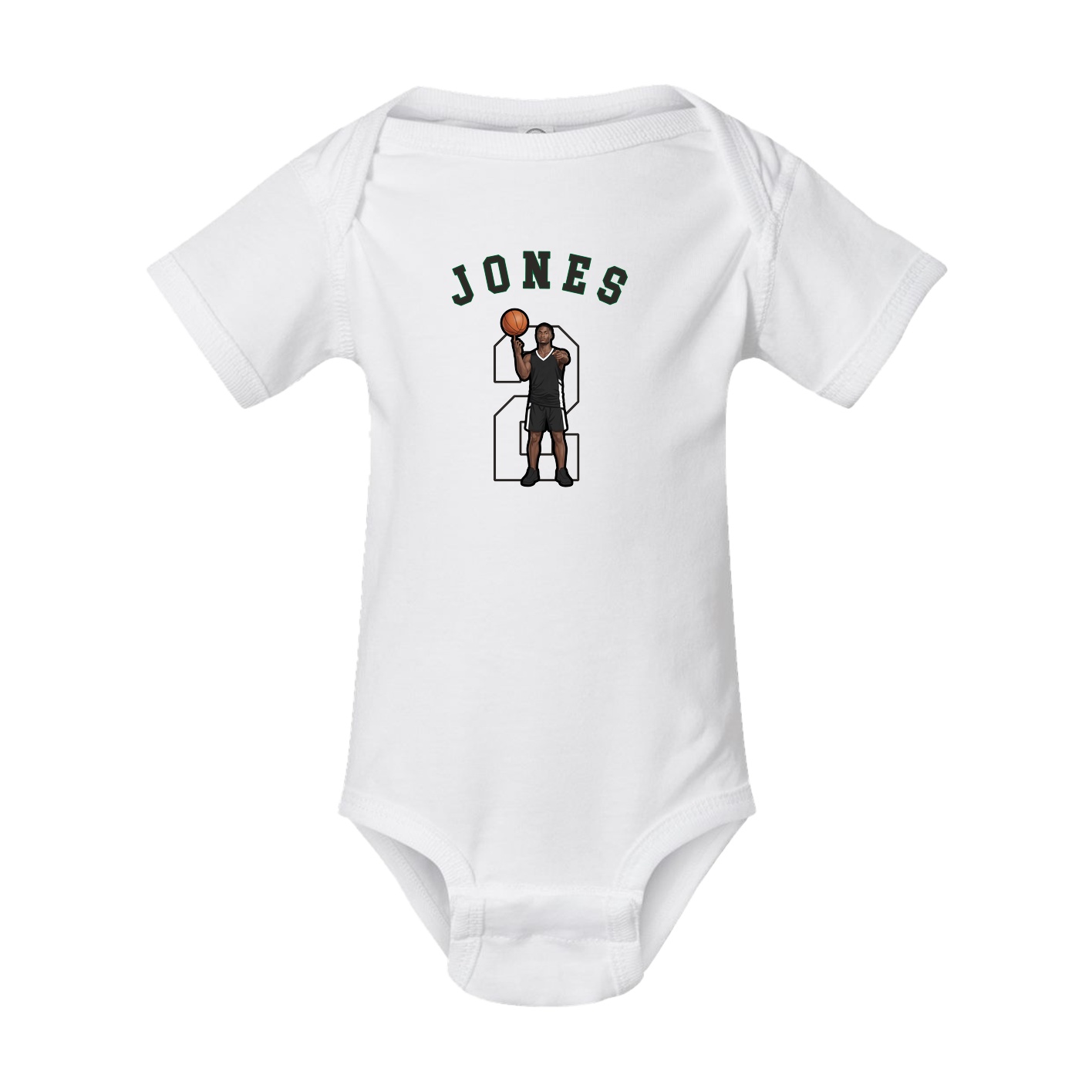 Baby Onesie — Shirsey Arch in White