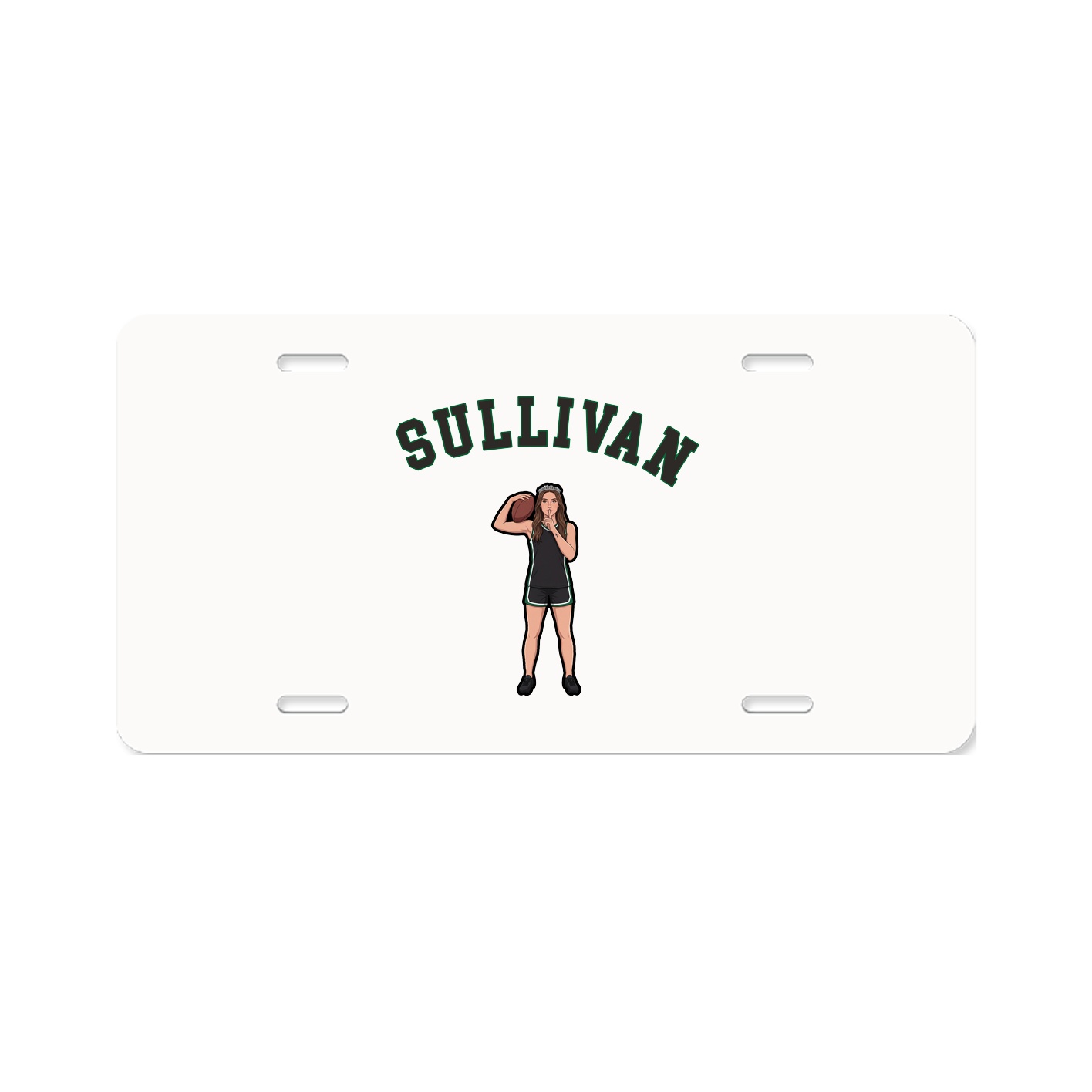 License Plate — Shirsey Arch in Classic