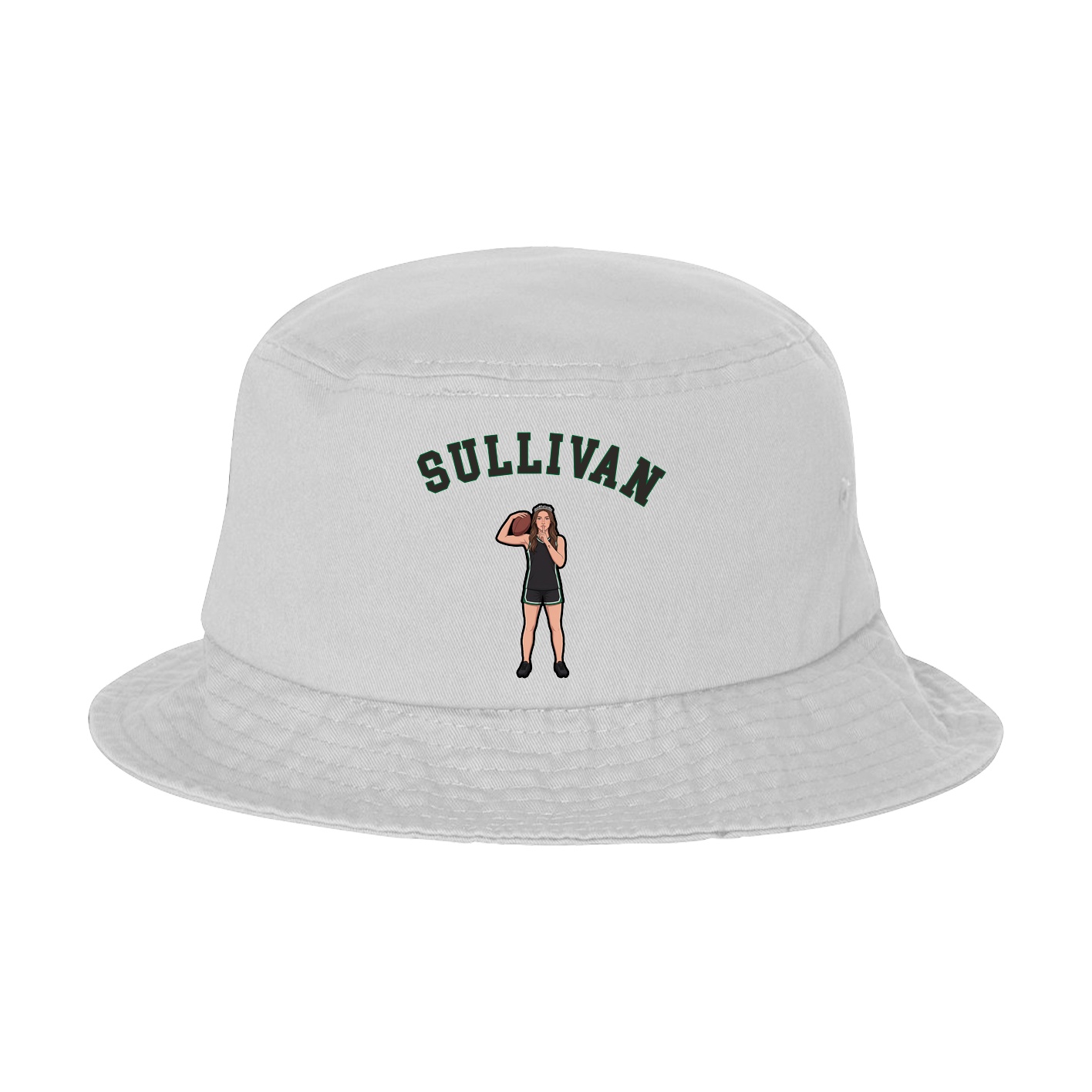 Bucket Cap — Shirsey Arch in White