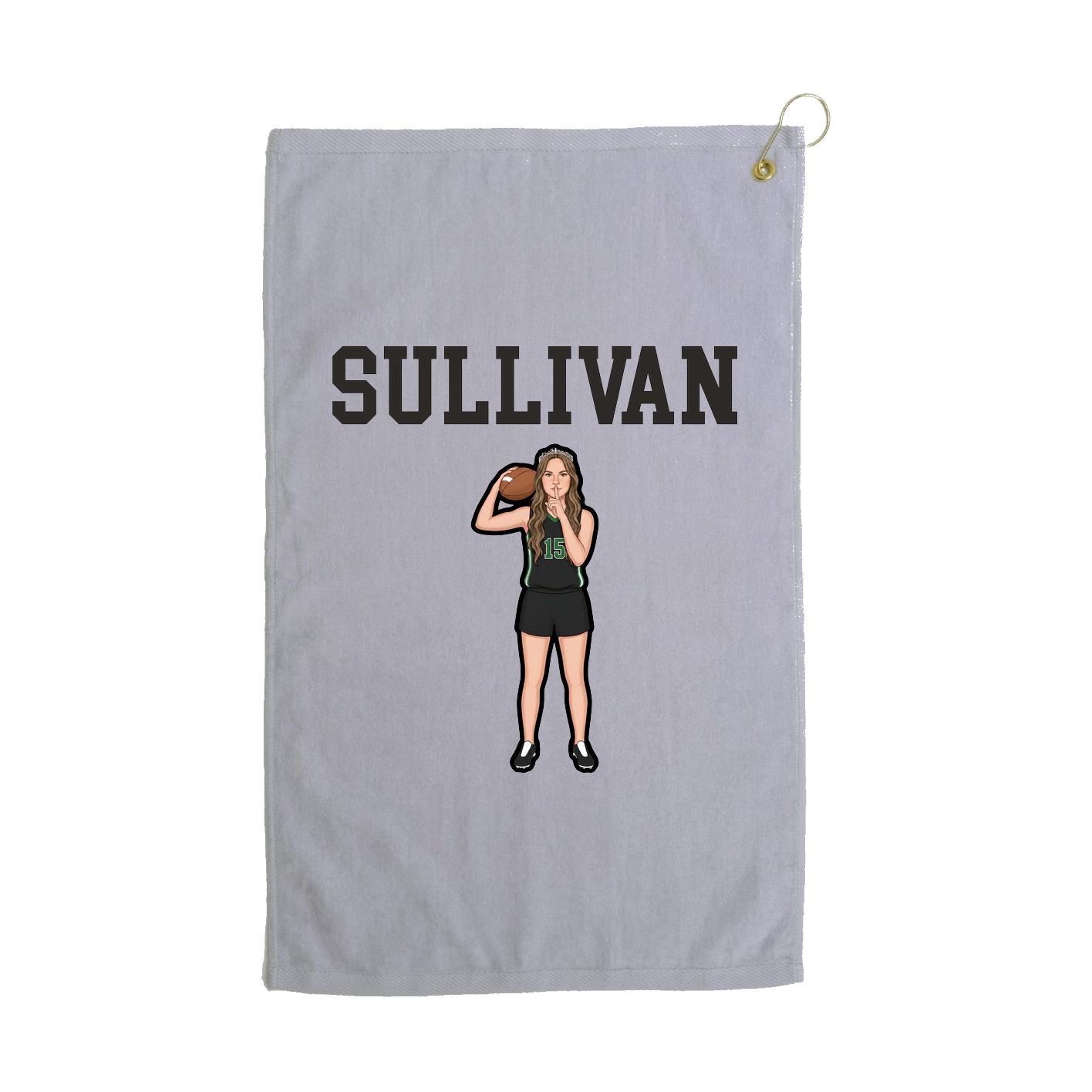 Golf Towel — Shirsey in Grey