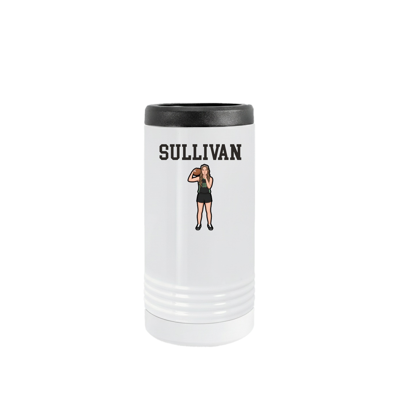 Slim Beverage Holder — Shirsey in White