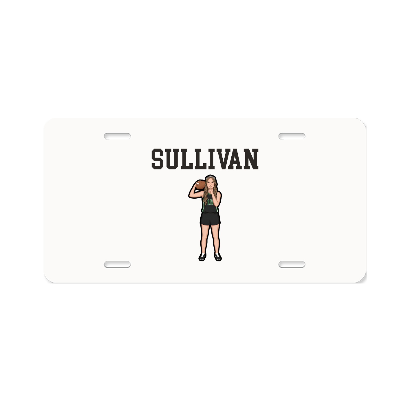 License Plate — Shirsey in Classic