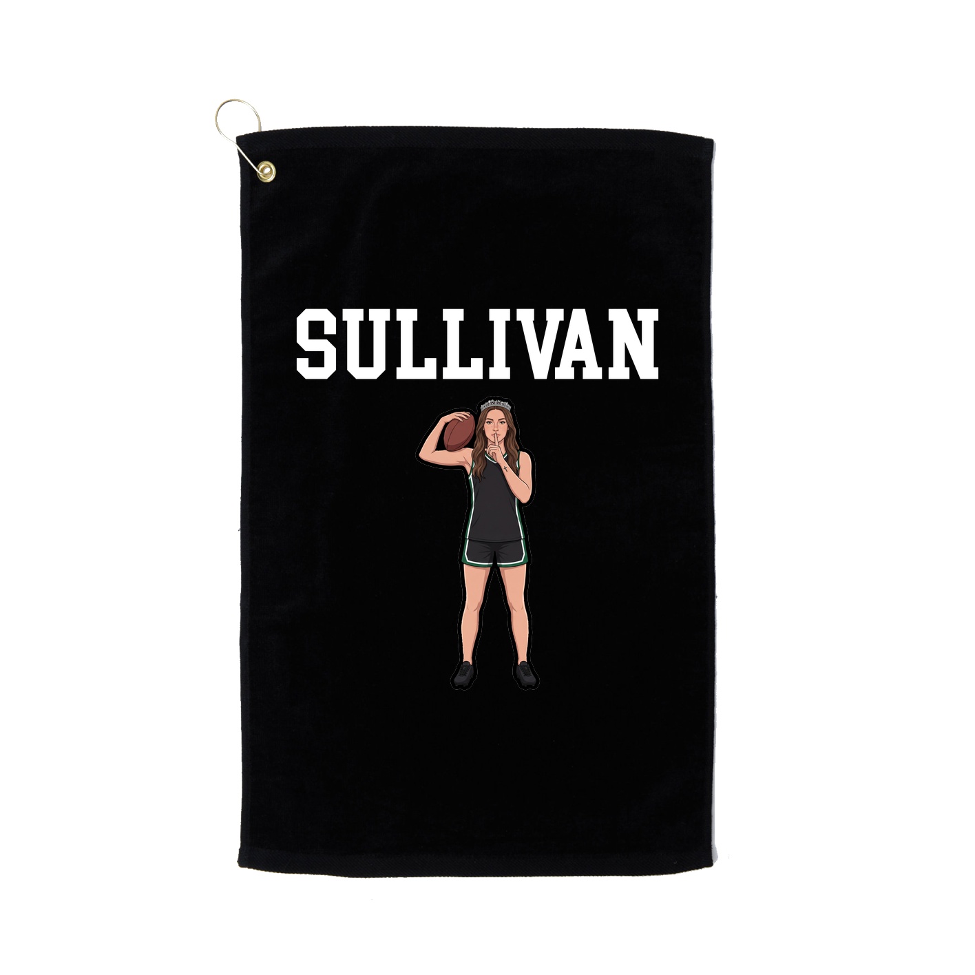 Golf Towel — Shirsey in Black