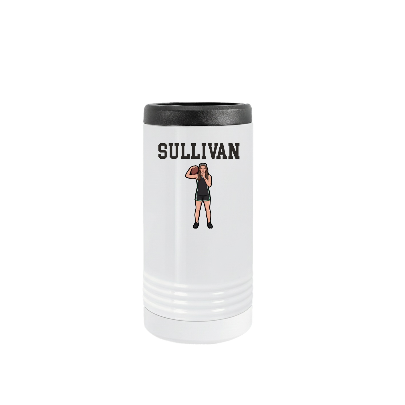 Slim Beverage Holder — Shirsey in White
