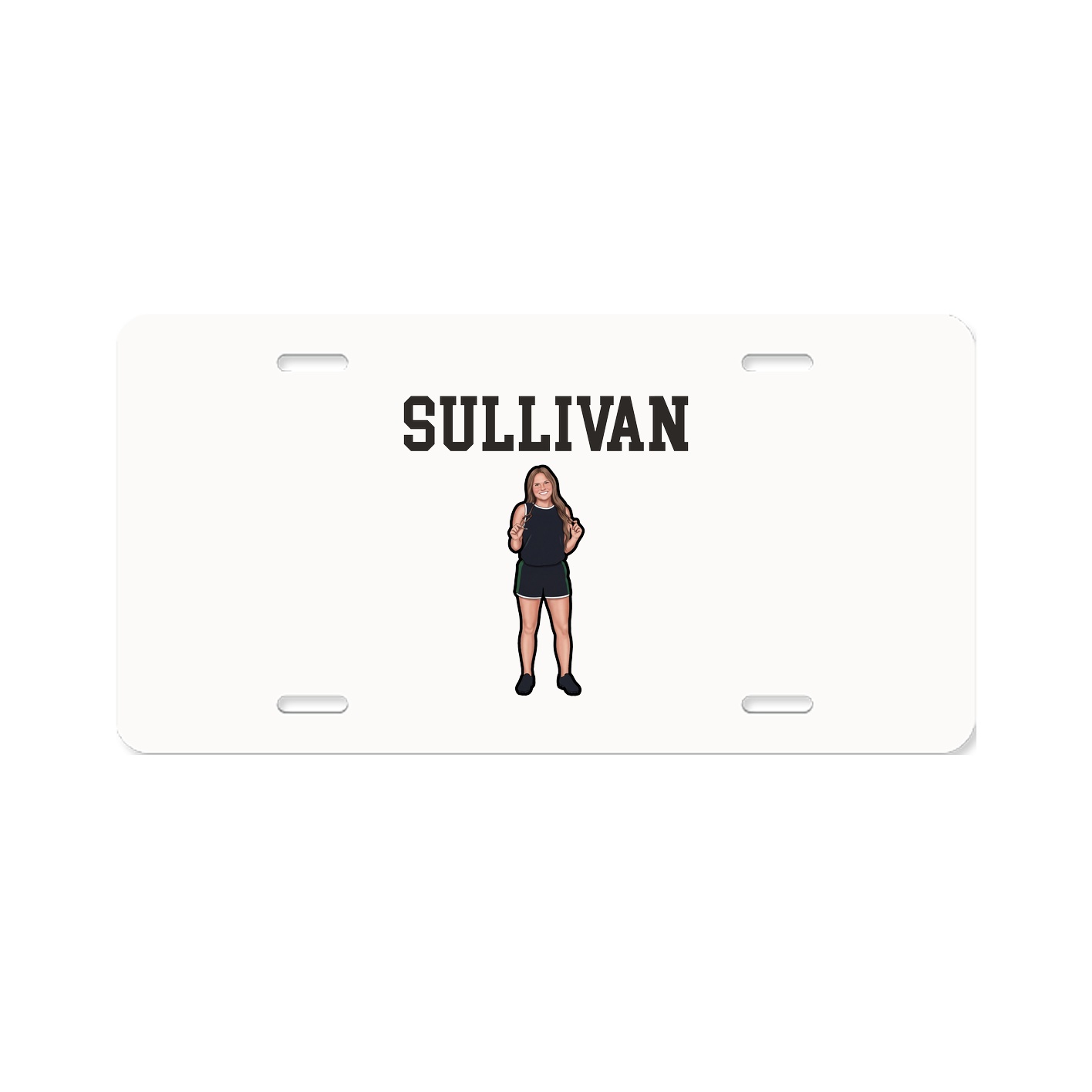 License Plate — Shirsey in Classic