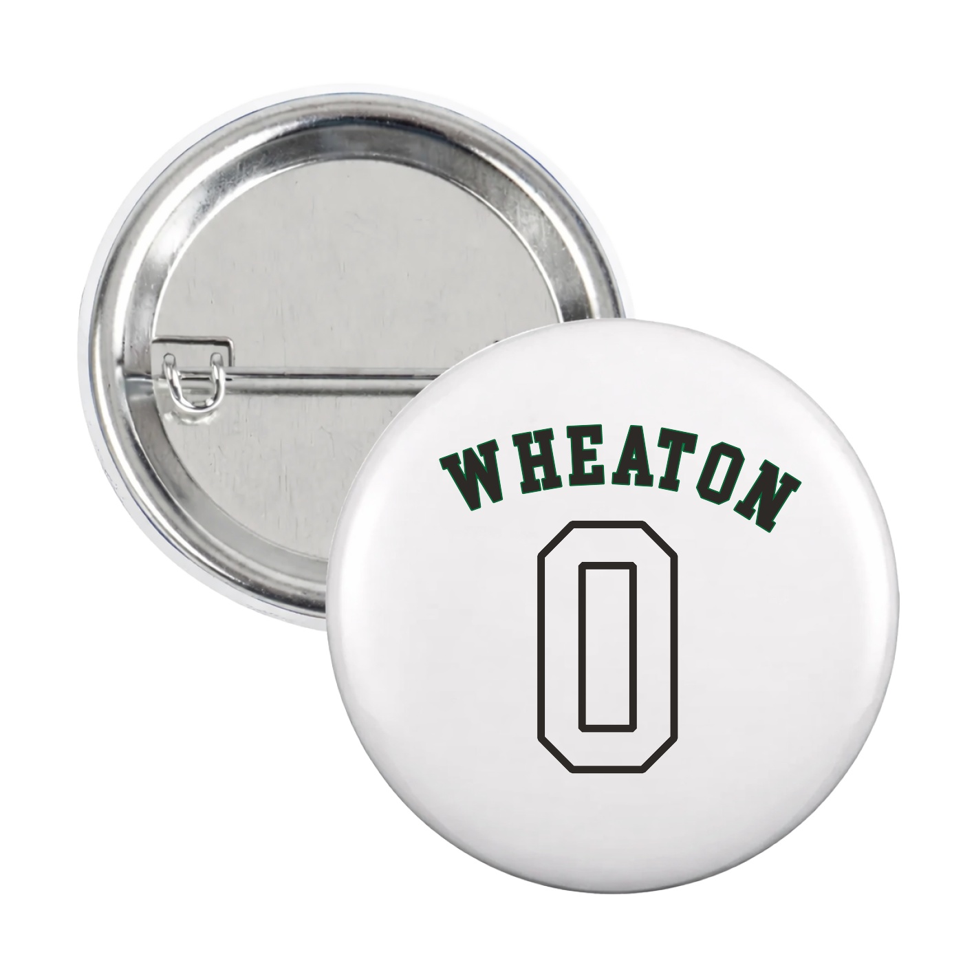 Game Day Button — Shirsey Arch in White
