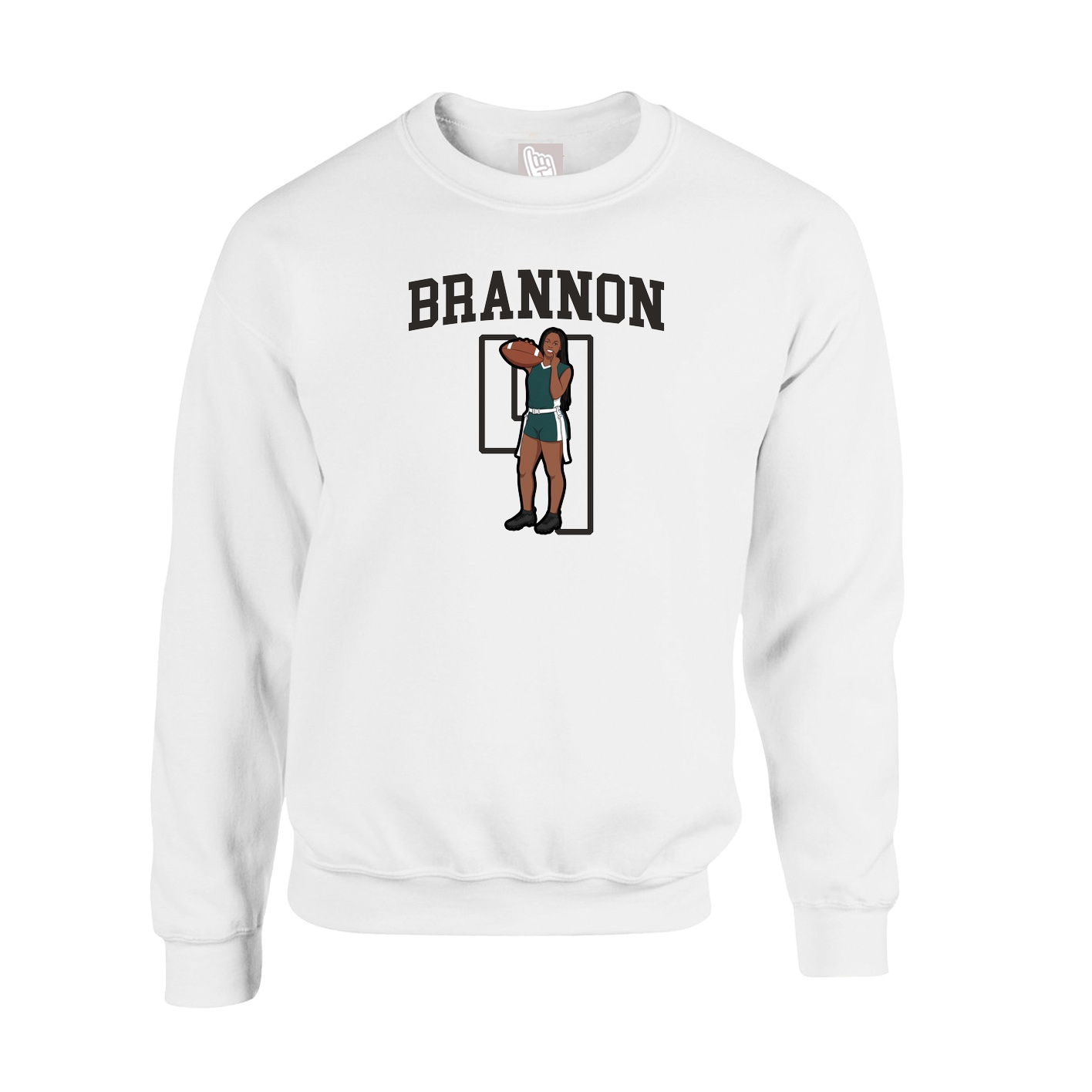 Fleece Crew — Shirsey in White