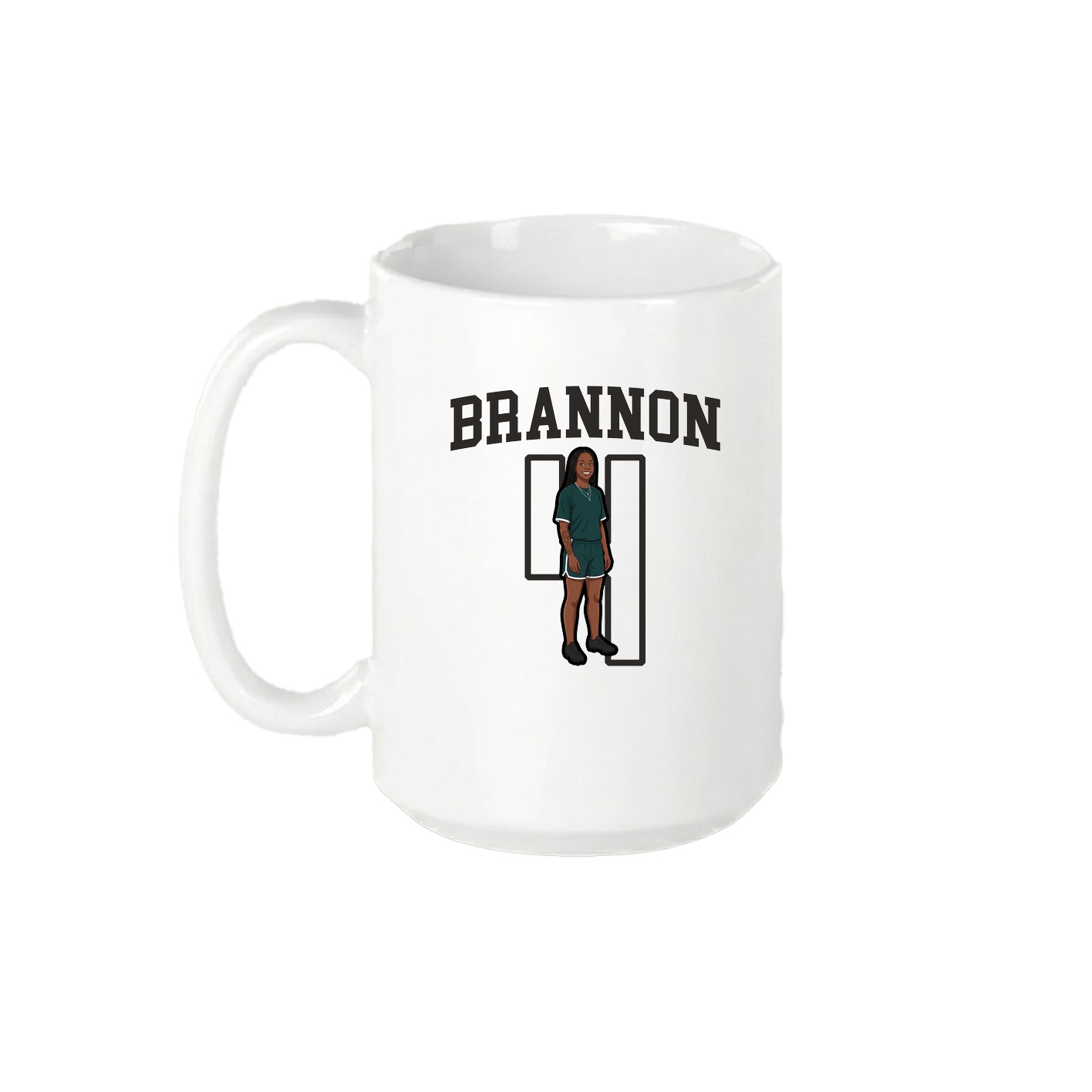 15oz Coffee Mug — Shirsey in White