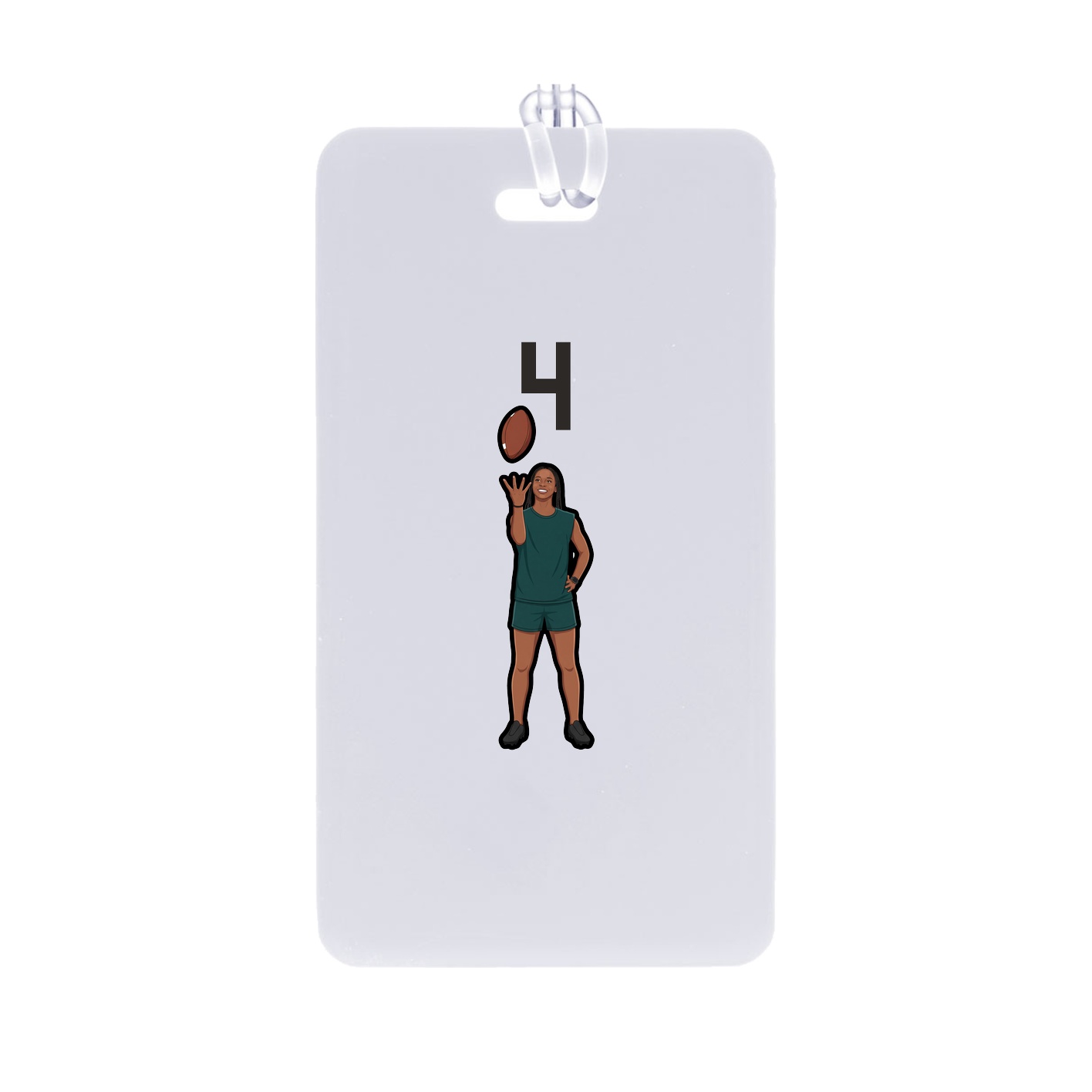 Bag Tag — Number Top in Classic