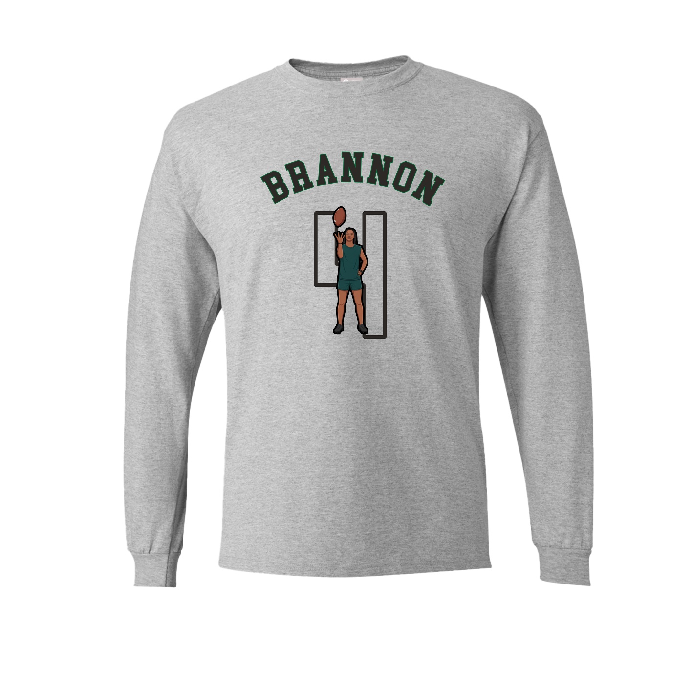 Long Sleeve Tee — Shirsey Arch in Grey