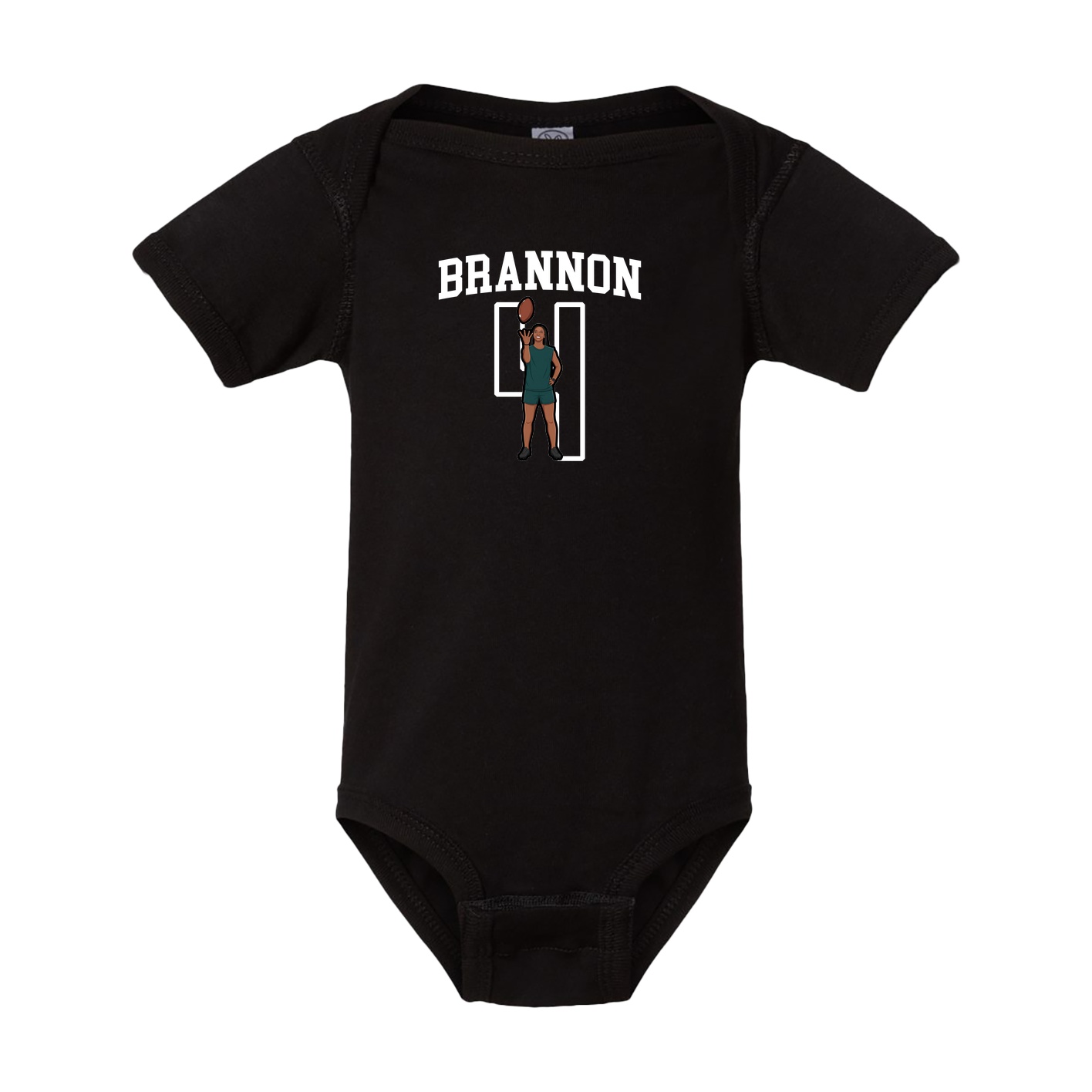 Baby Onesie — Shirsey in Black