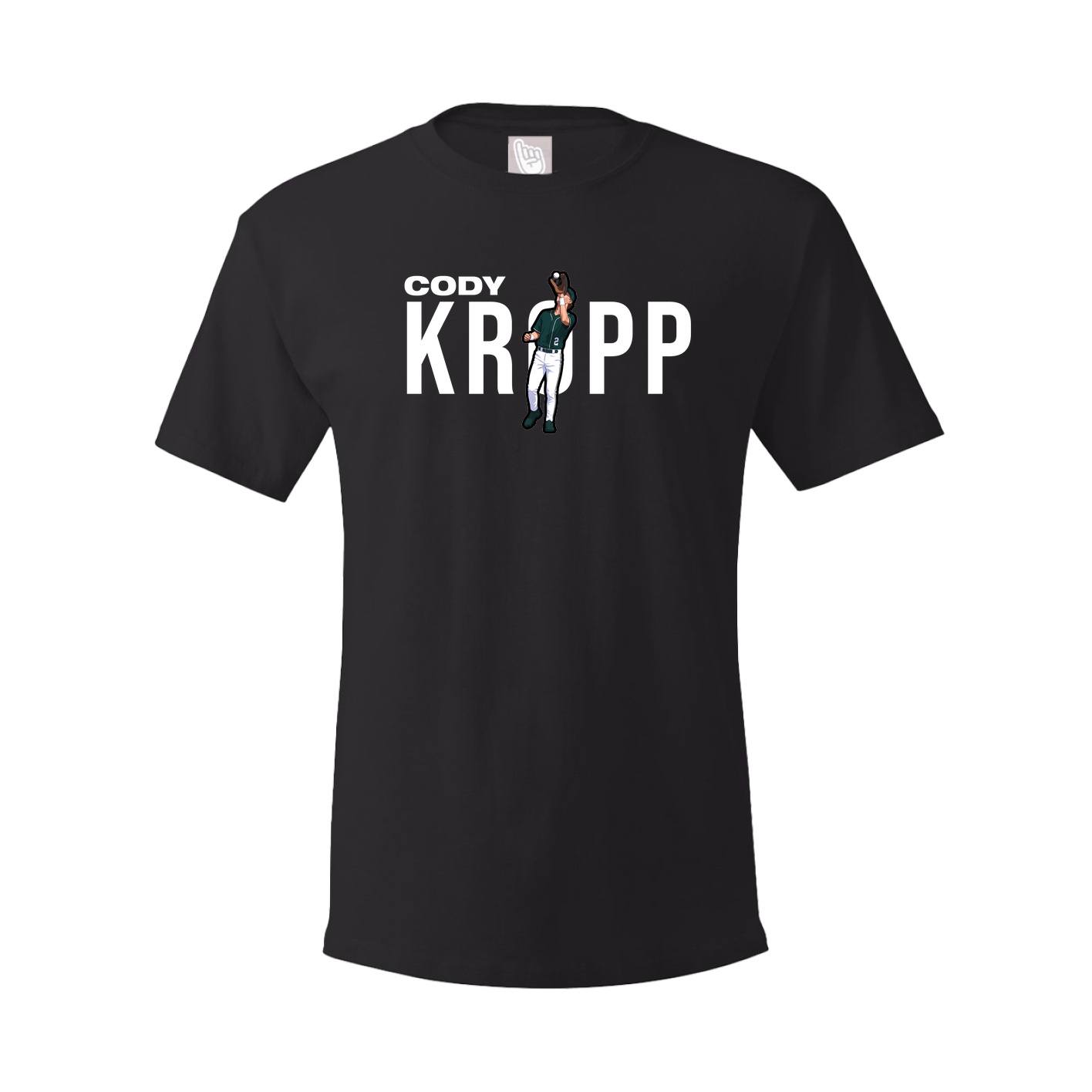 Youth Tee — Player Name in Black