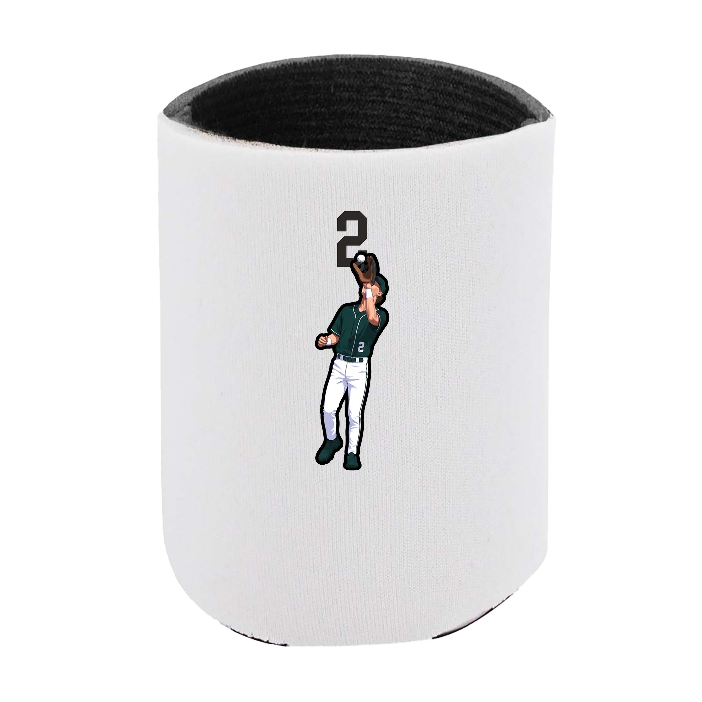 Can Holder — Number Top in White