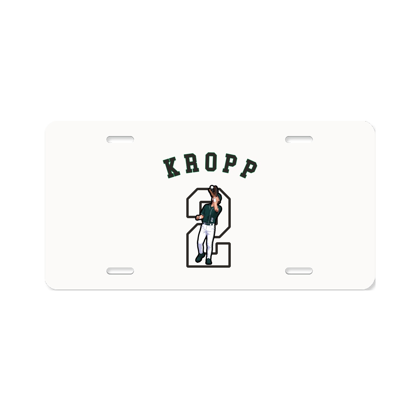 License Plate — Shirsey Arch in Classic