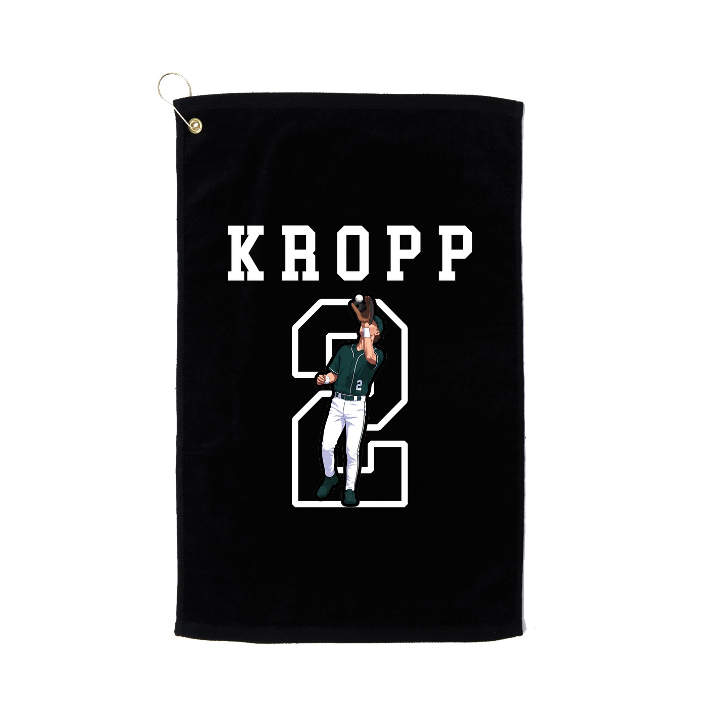 Golf Towel — Shirsey in Black