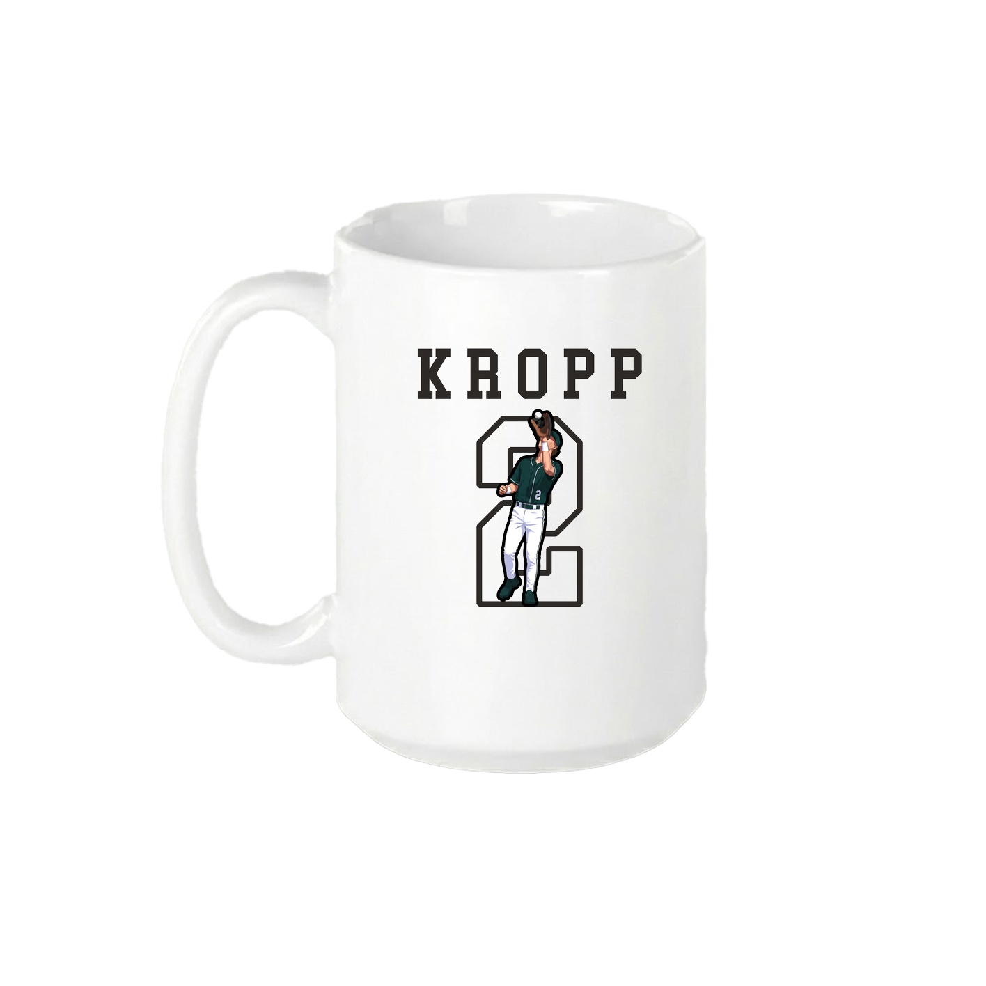 15oz Coffee Mug — Shirsey in White