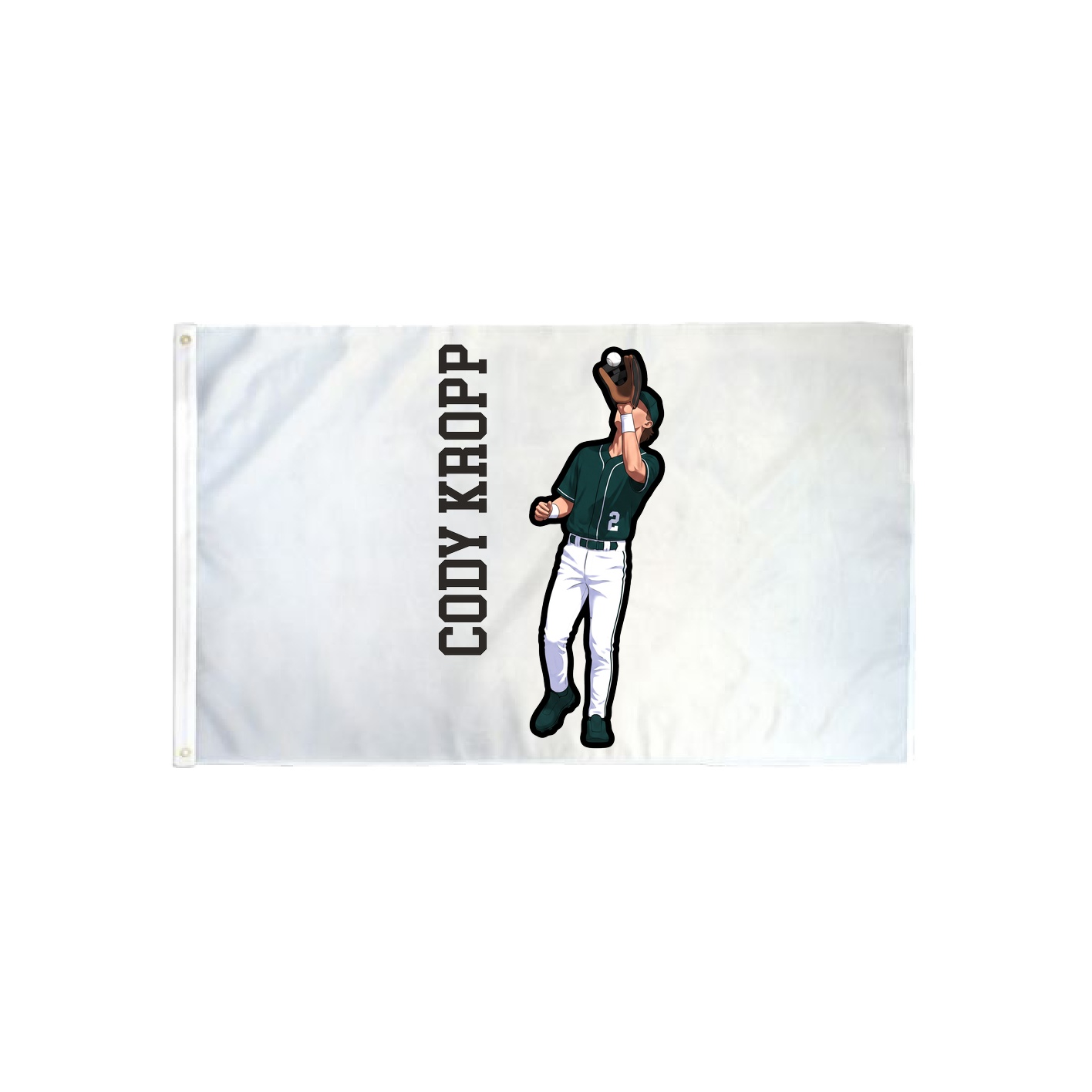 3x5 Flag — Name Vertical in Classic