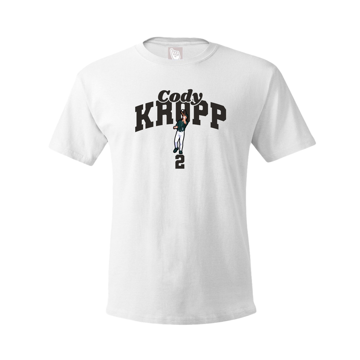 Tee — Signature Arch in White