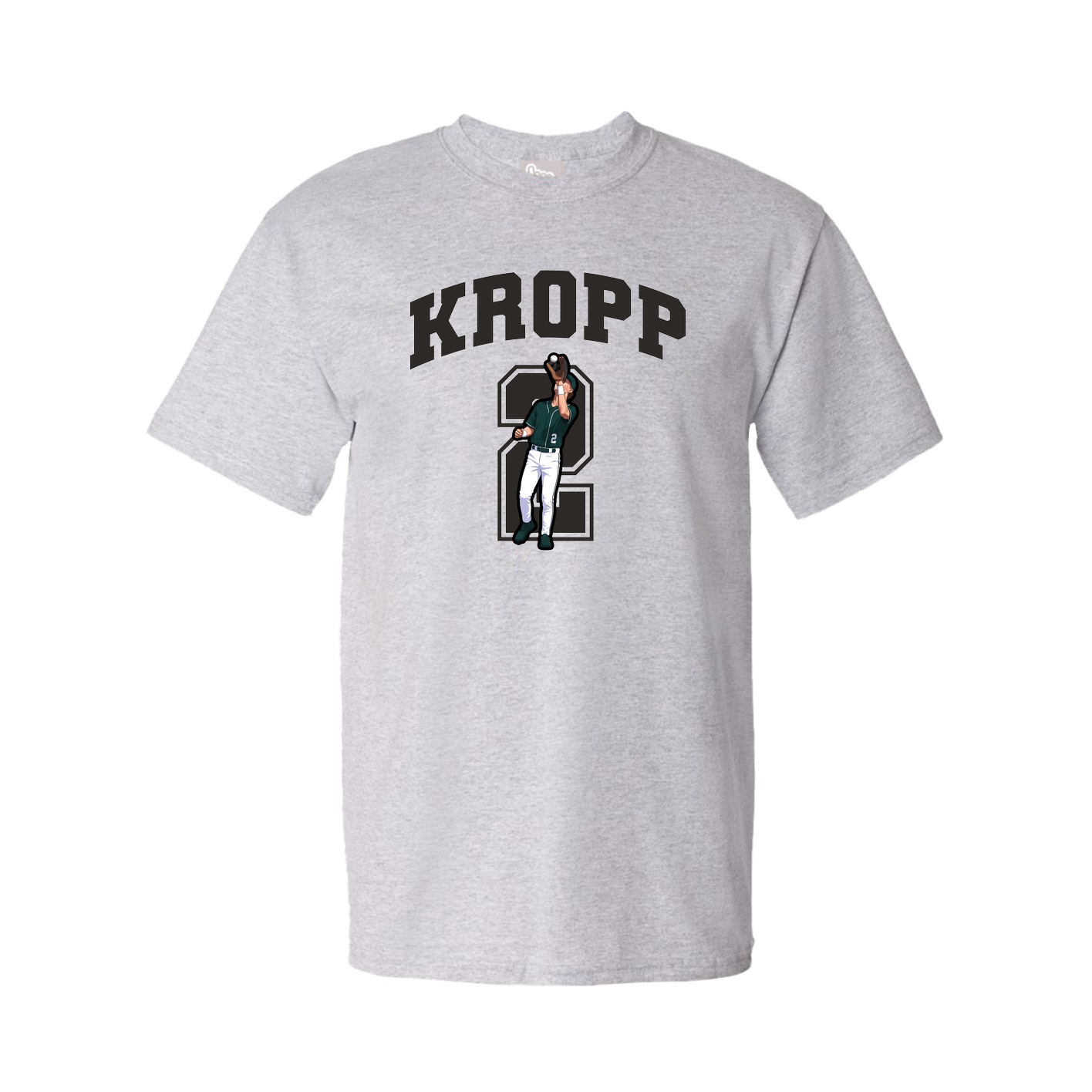 Tee — Number in Grey