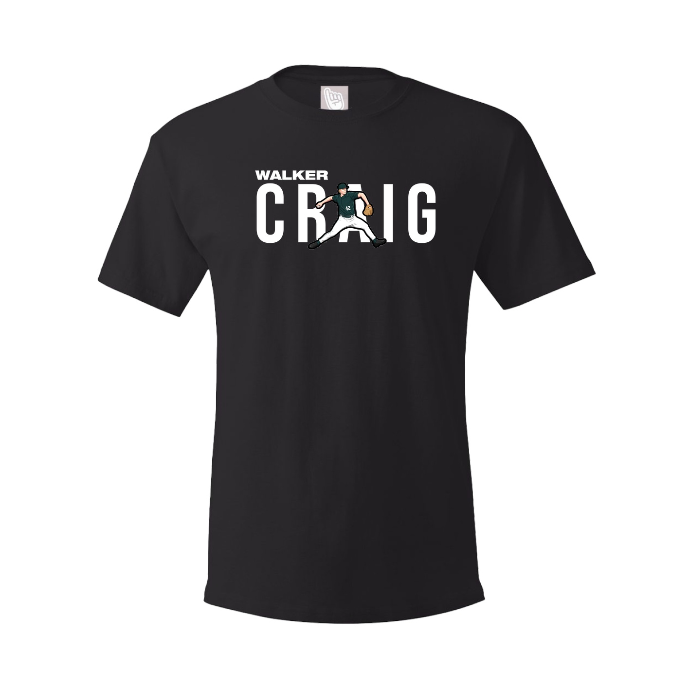 Tee — Player Name in Black