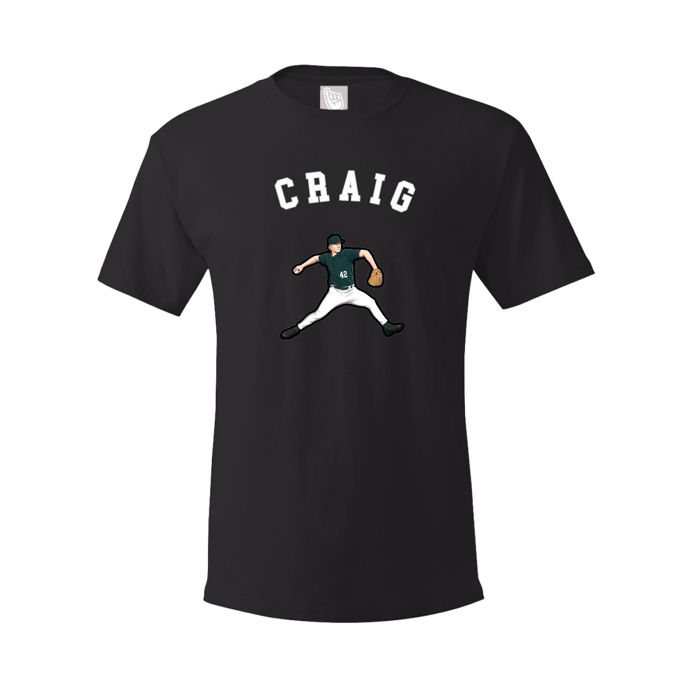 Youth Tee — Shirsey Arch in Black
