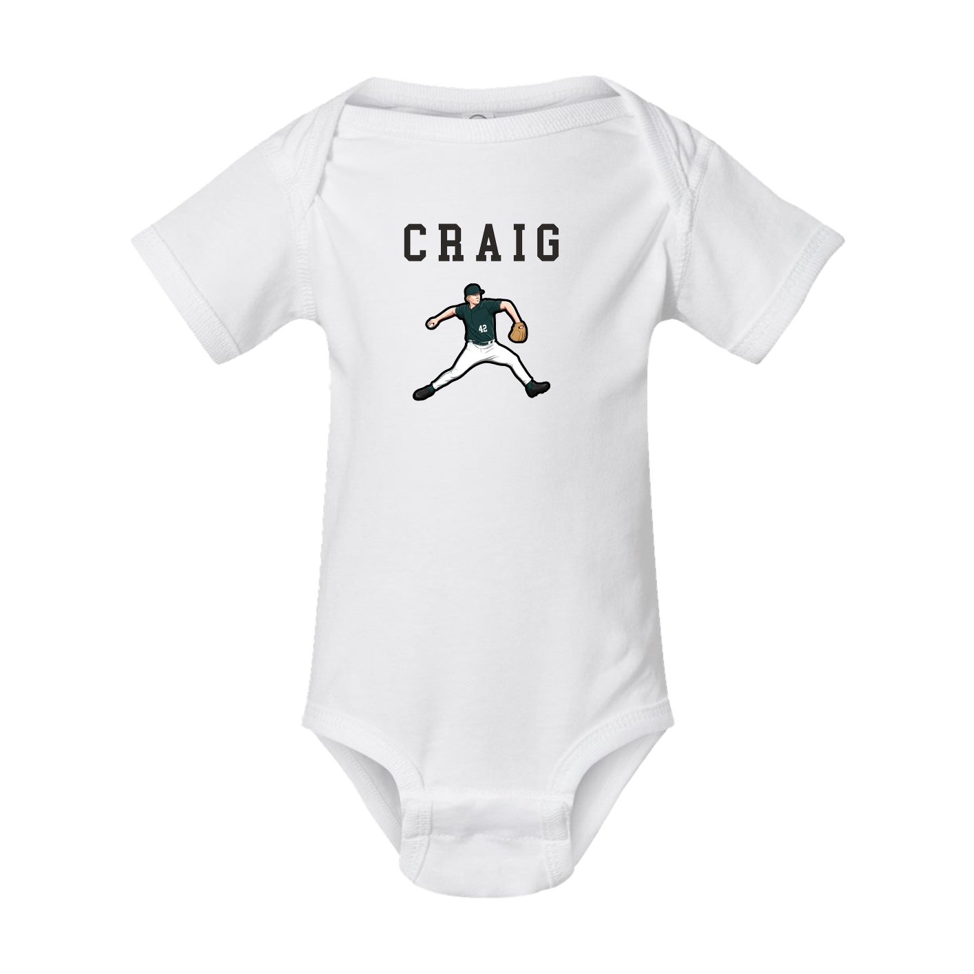 Baby Onesie — Shirsey in White