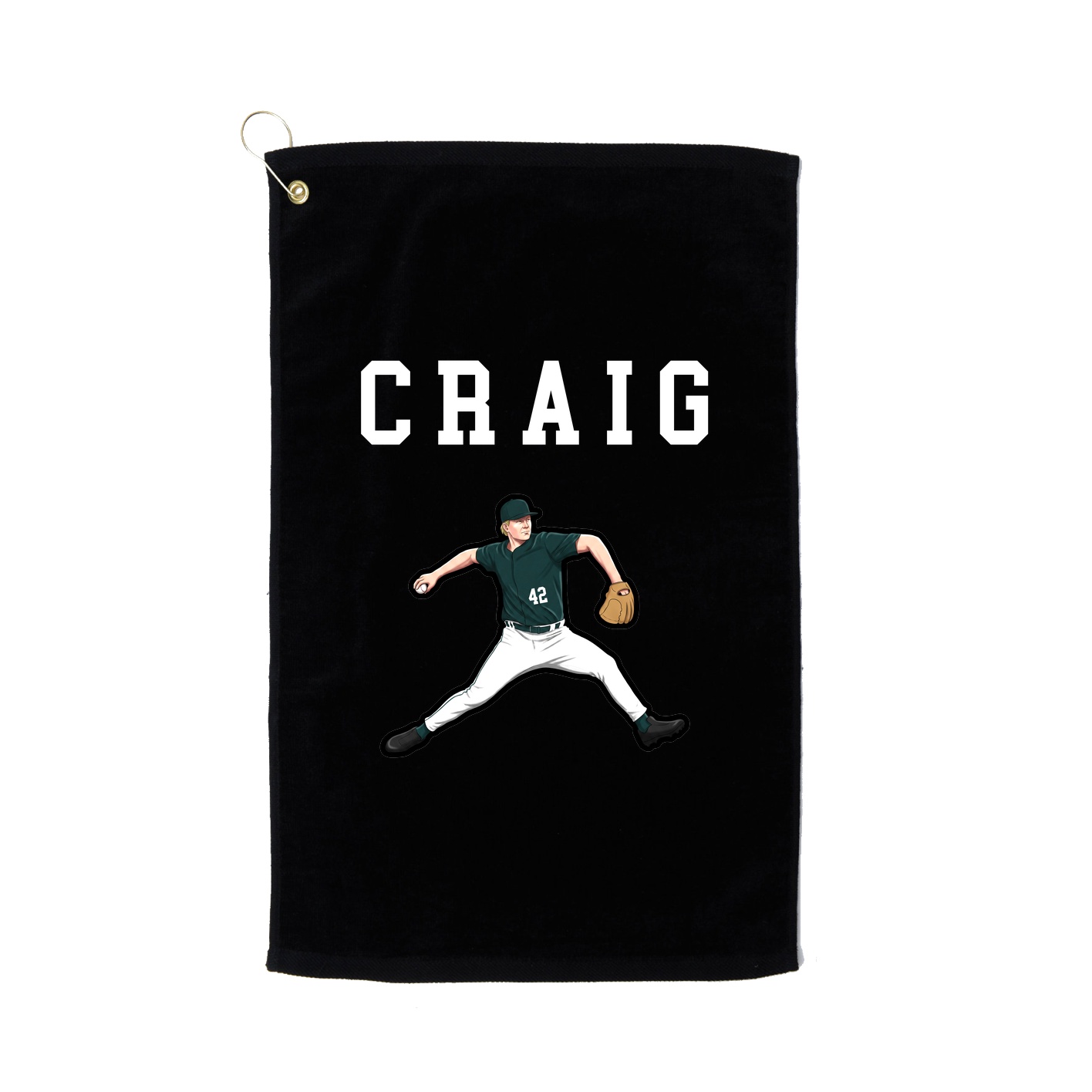 Golf Towel — Shirsey in Black