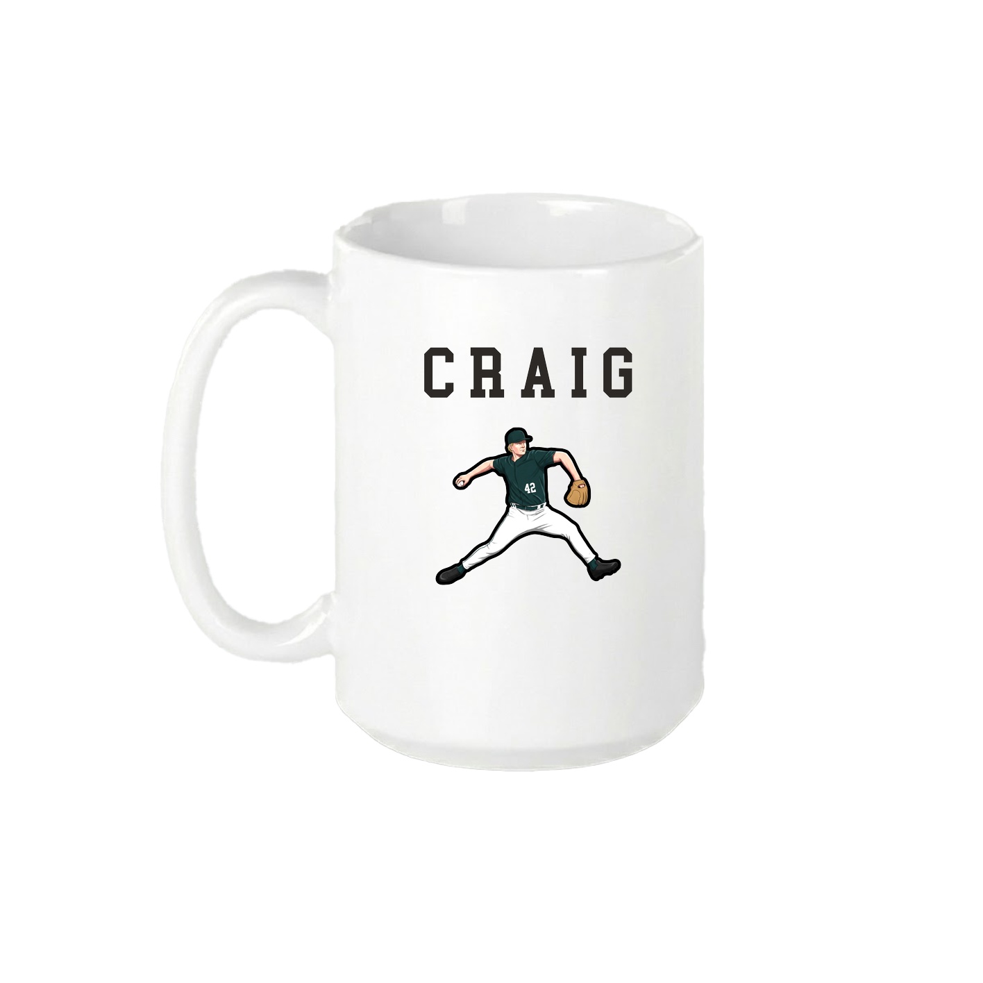 15oz Coffee Mug — Shirsey in White