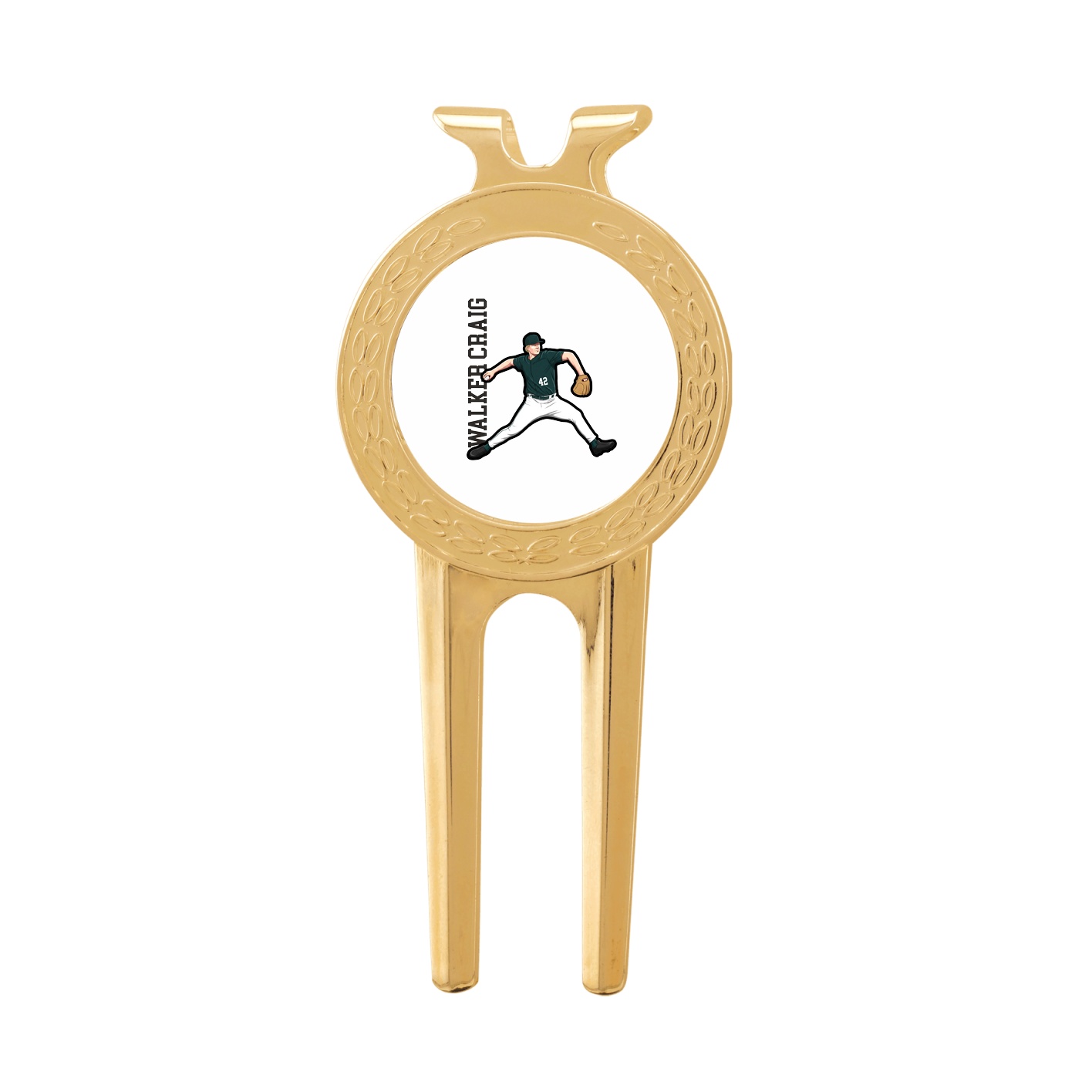 Divot Tool with Ball Marker — Name Vertical in Classic