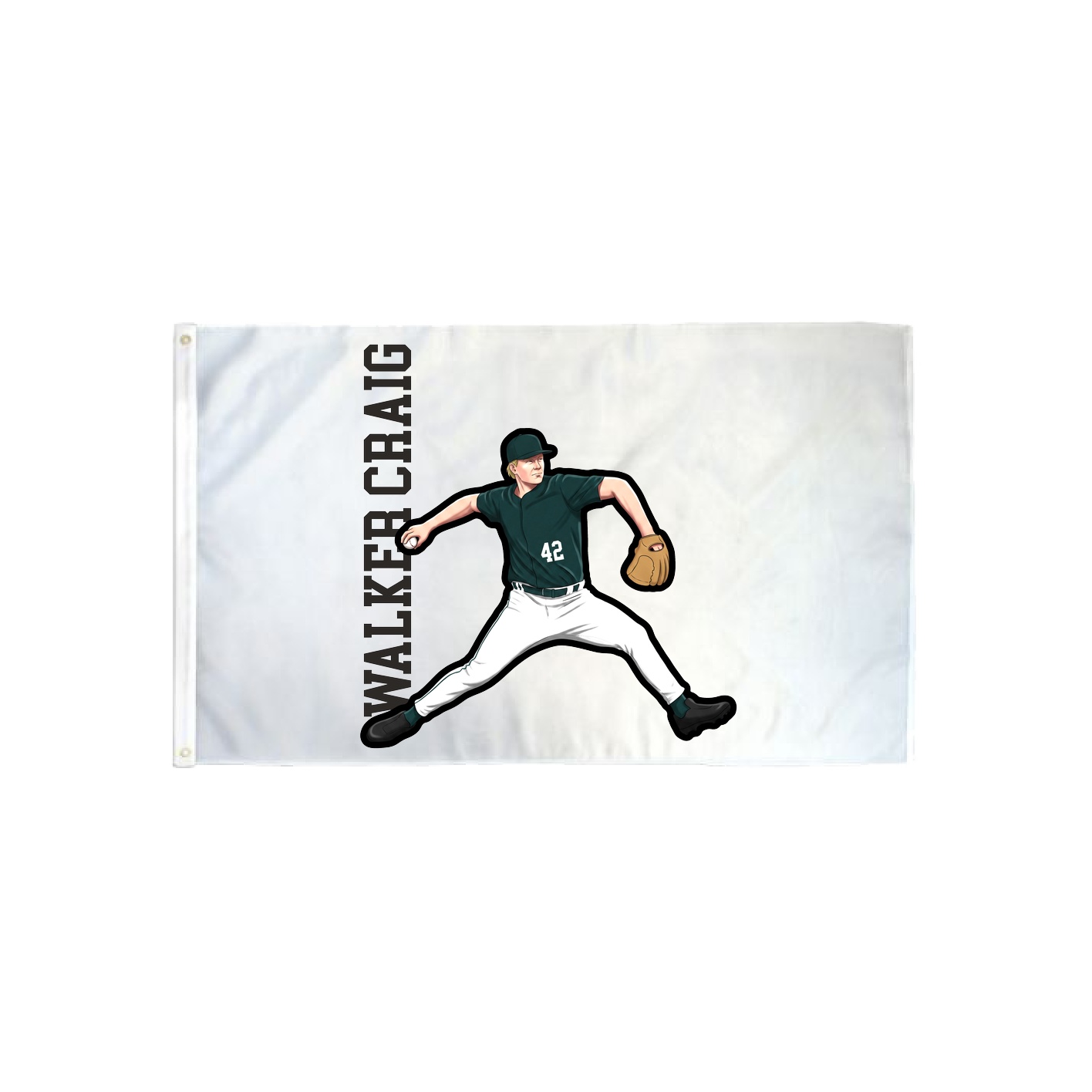 3x5 Flag — Name Vertical in Classic
