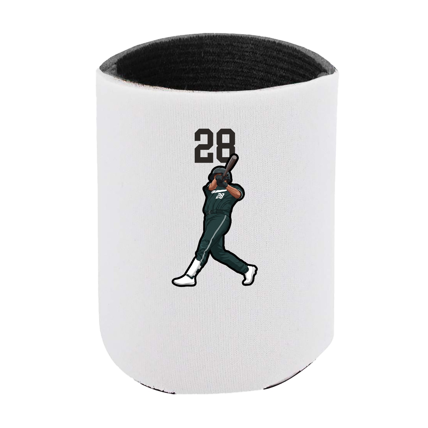 Can Holder — Number Top in White