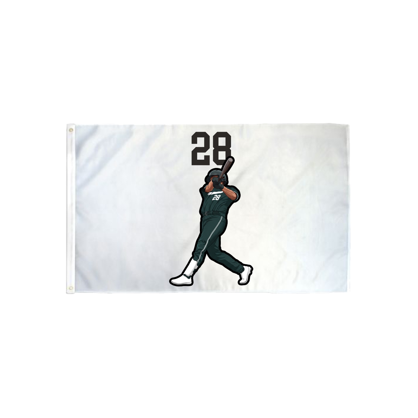 3x5 Flag — Number Top in Classic