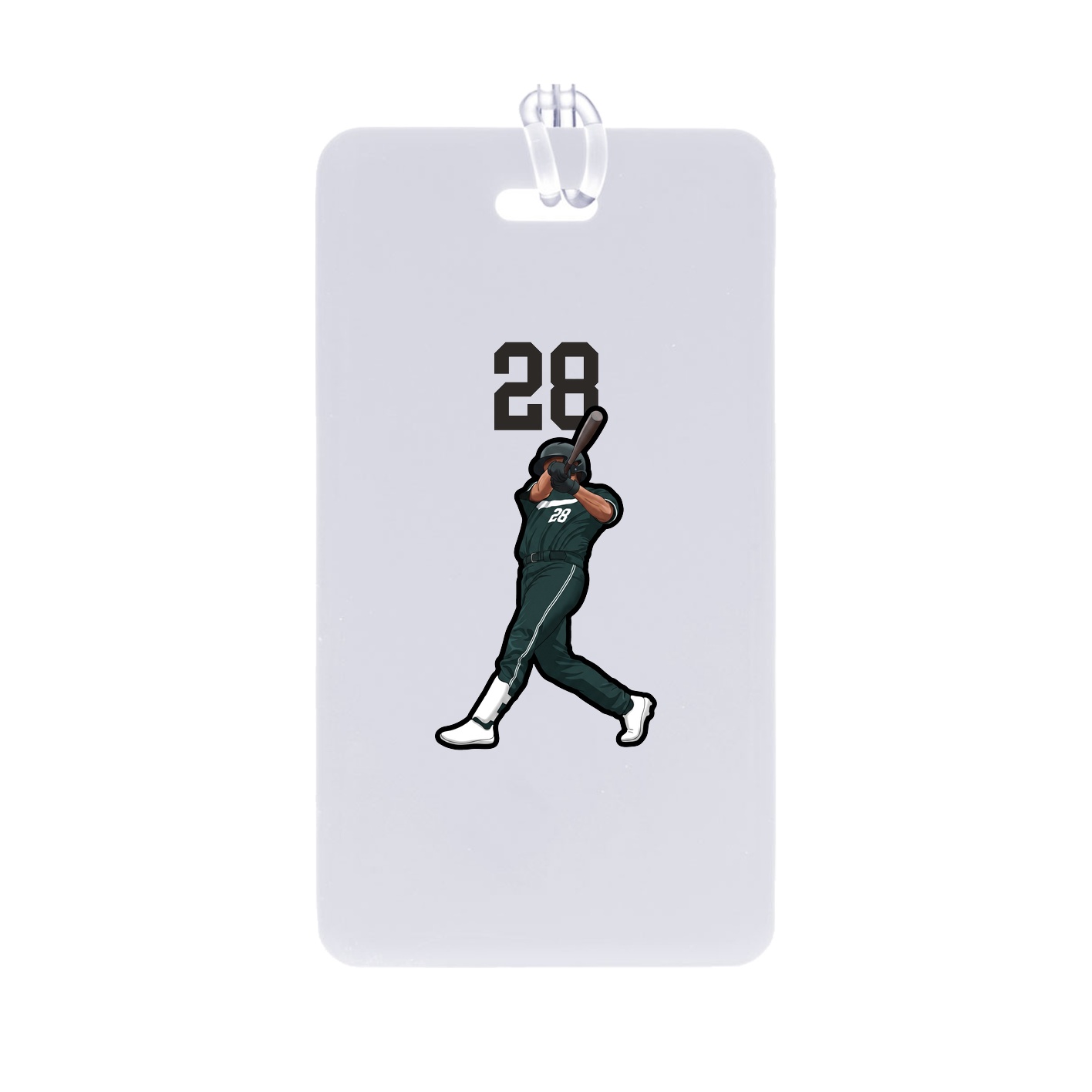 Bag Tag — Number Top in Classic