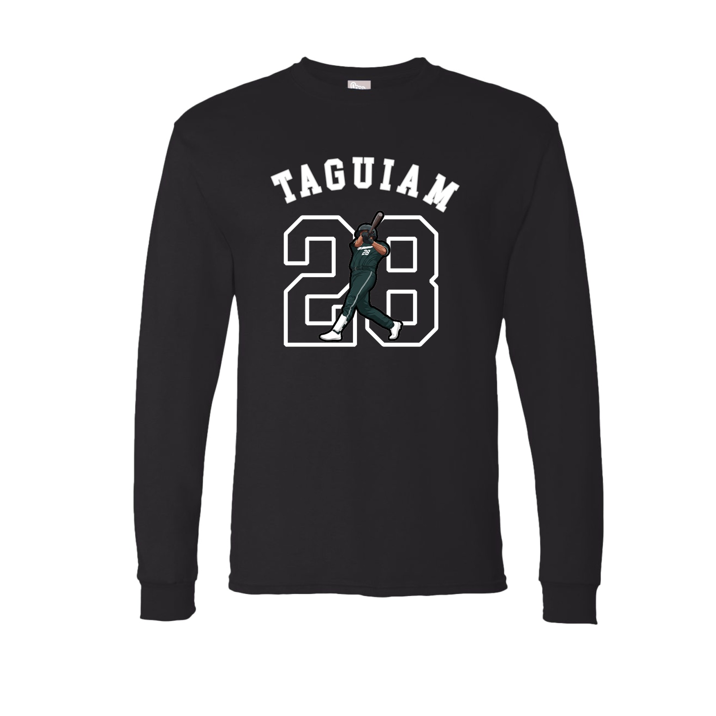 Long Sleeve Tee — Shirsey Arch in Black