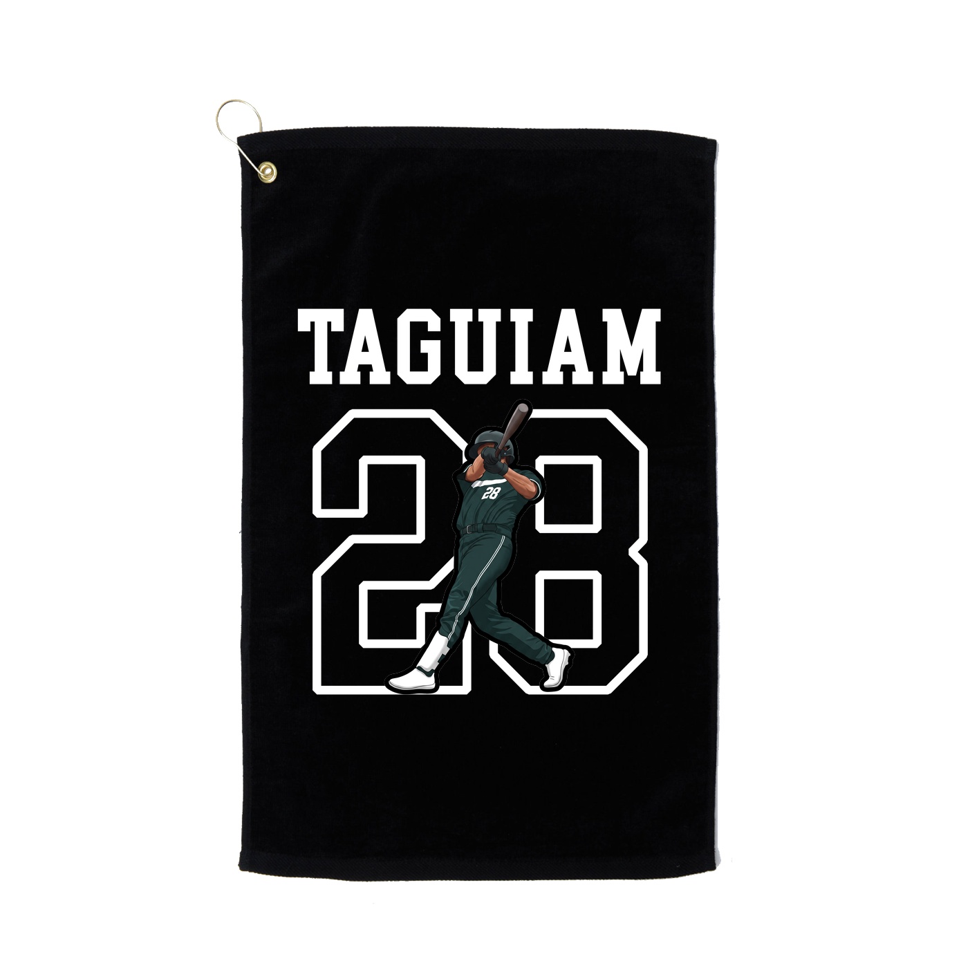 Golf Towel — Shirsey in Black