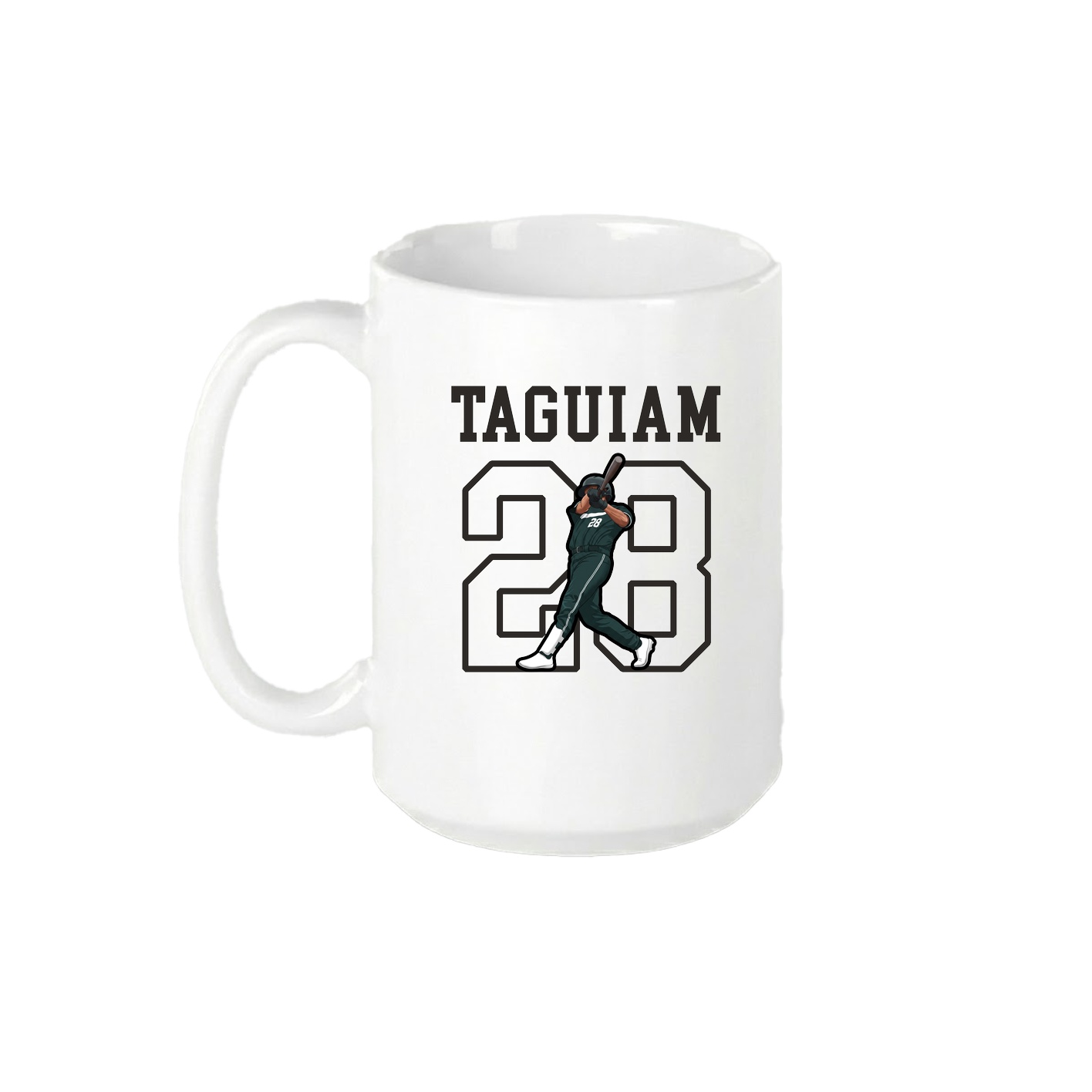 15oz Coffee Mug — Shirsey in White
