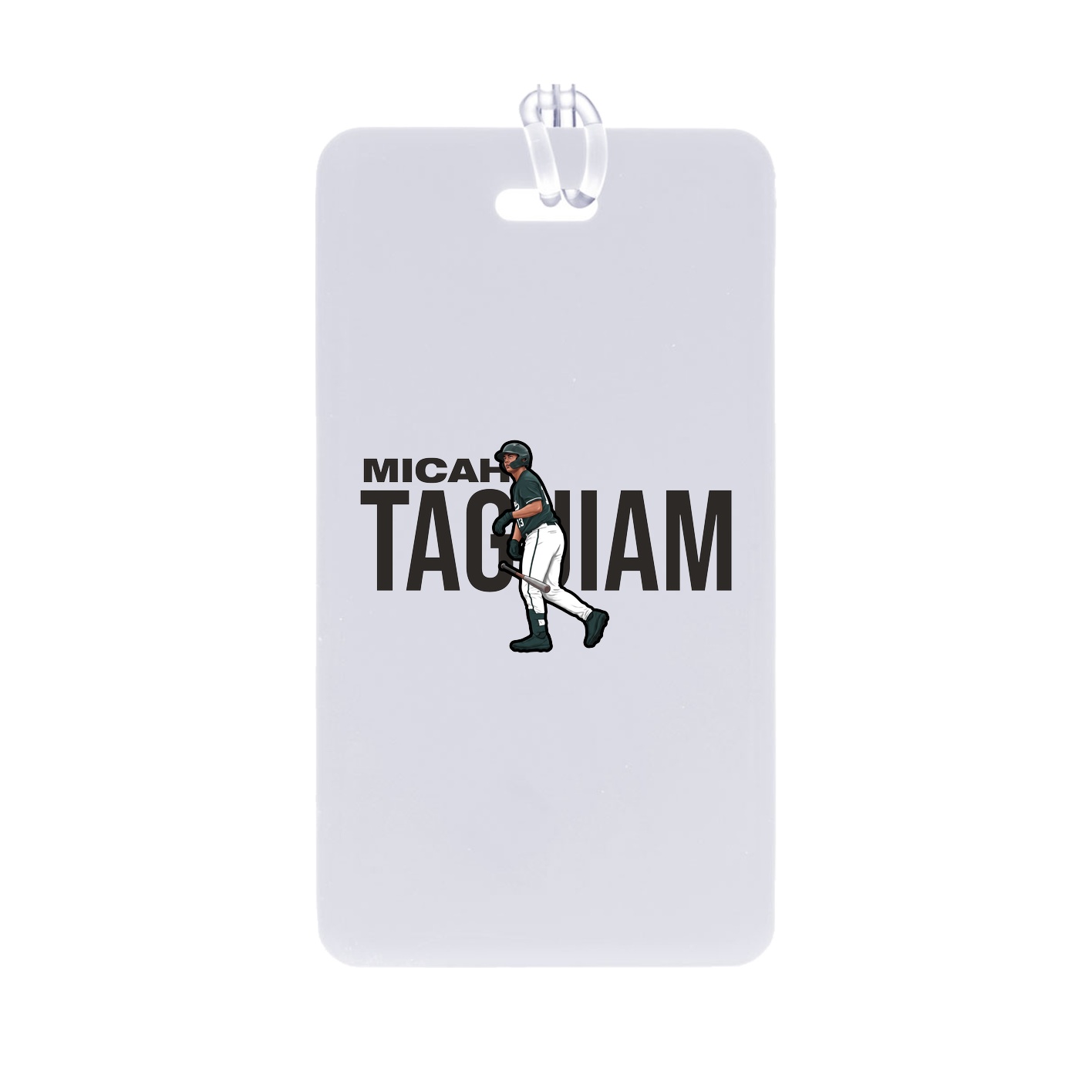 Bag Tag — Player Name in Classic