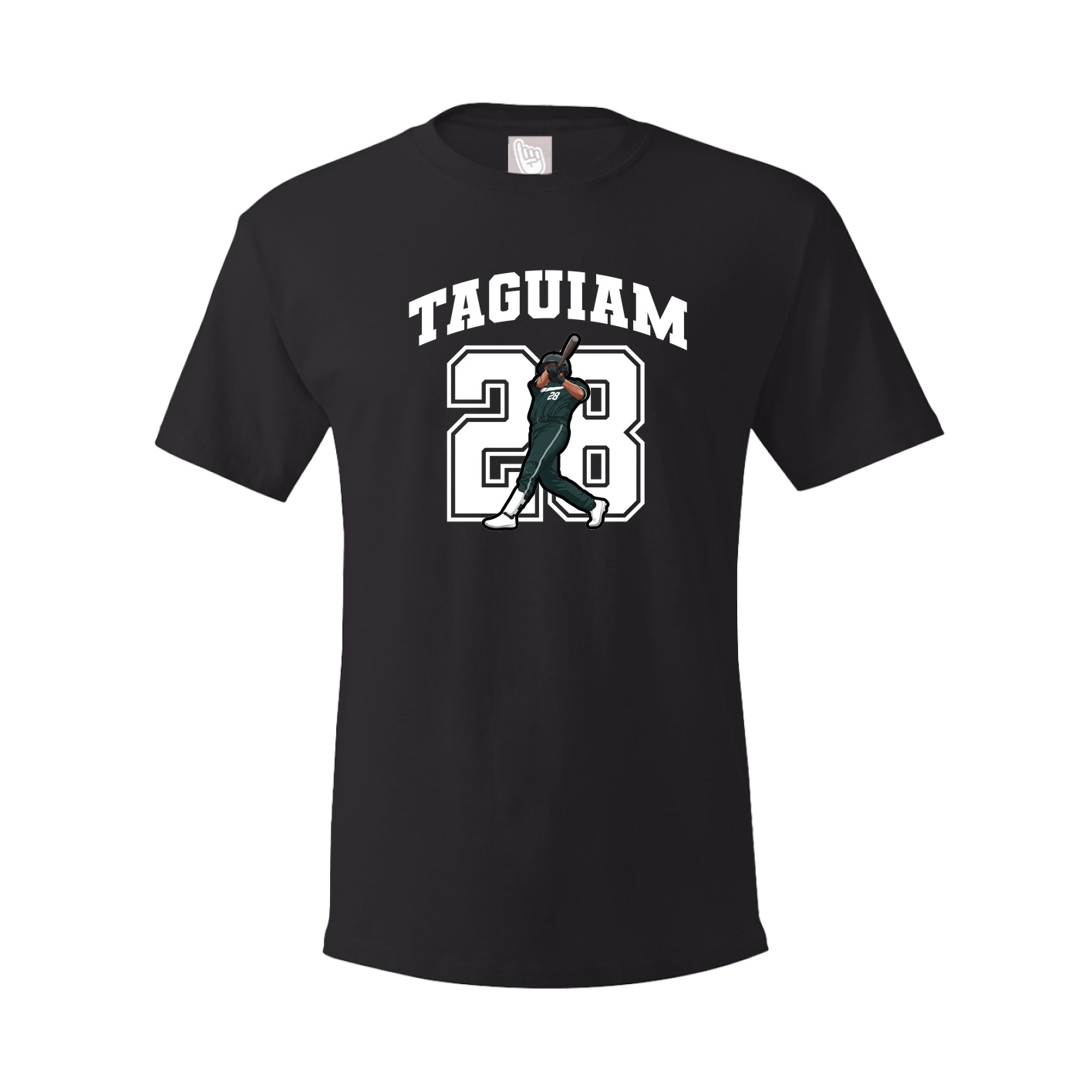 Youth Tee — Number in Black