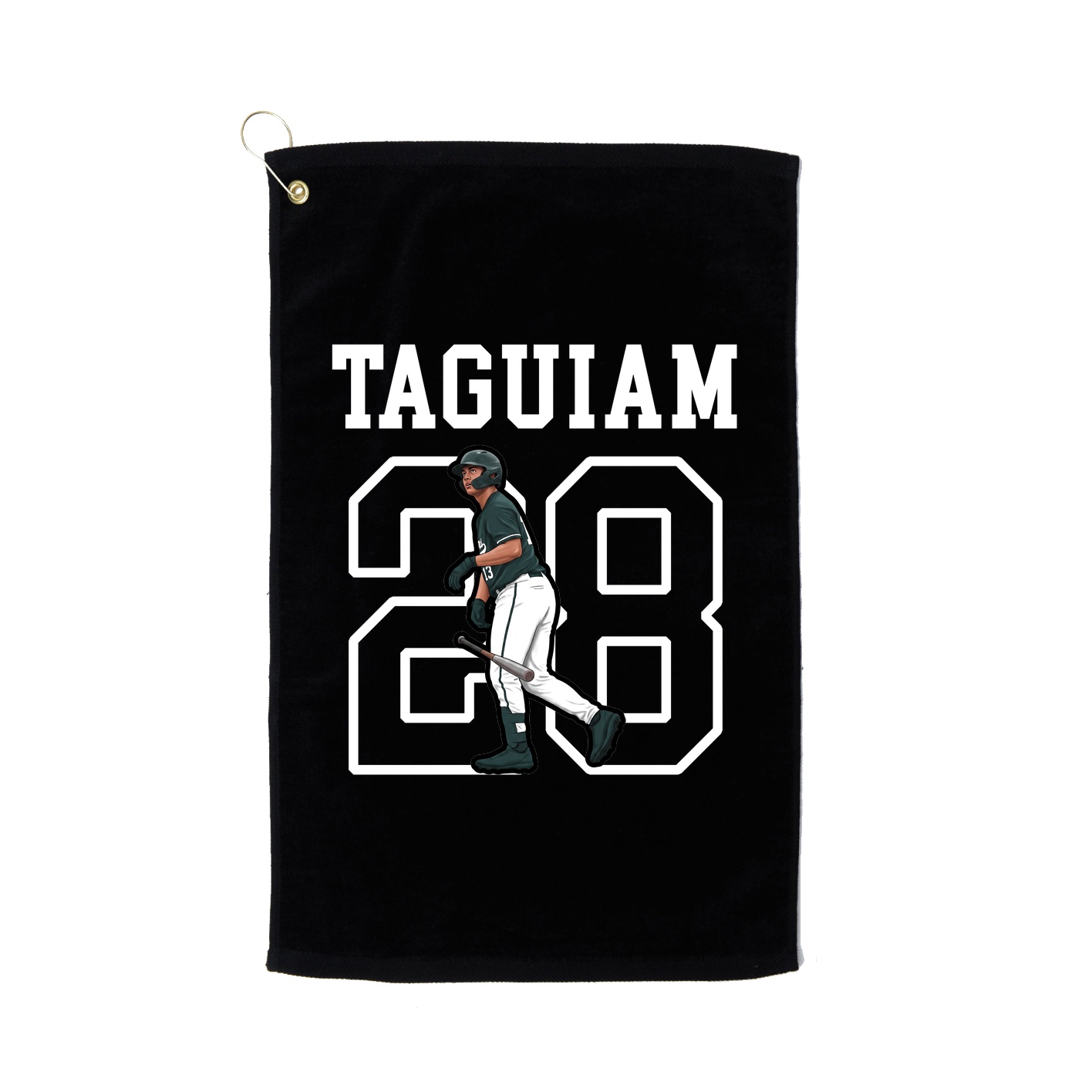 Golf Towel — Shirsey in Black