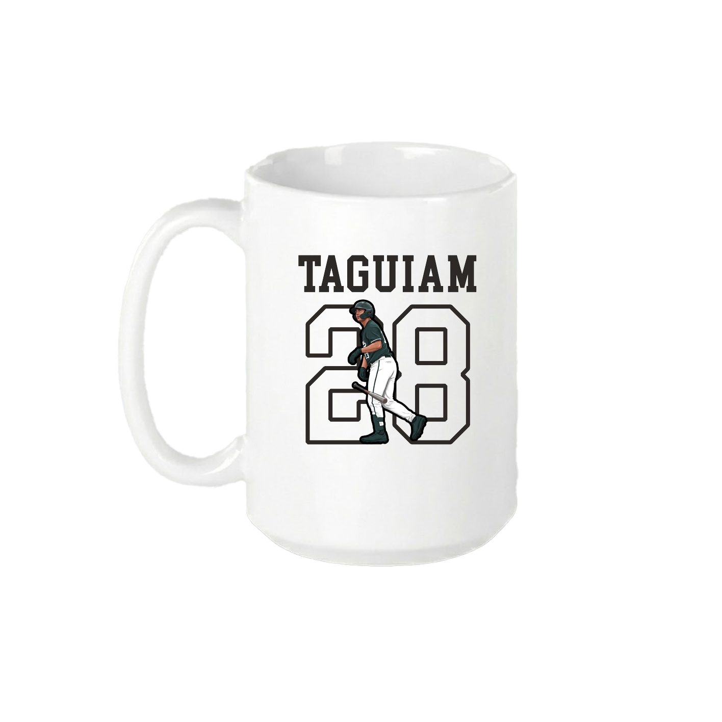 15oz Coffee Mug — Shirsey in White