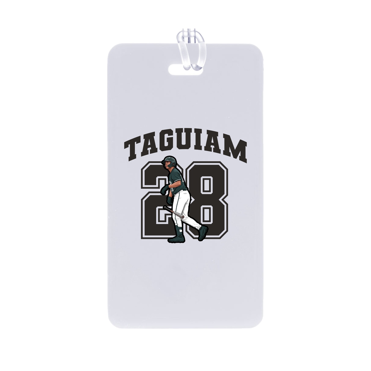 Bag Tag — Number in Classic