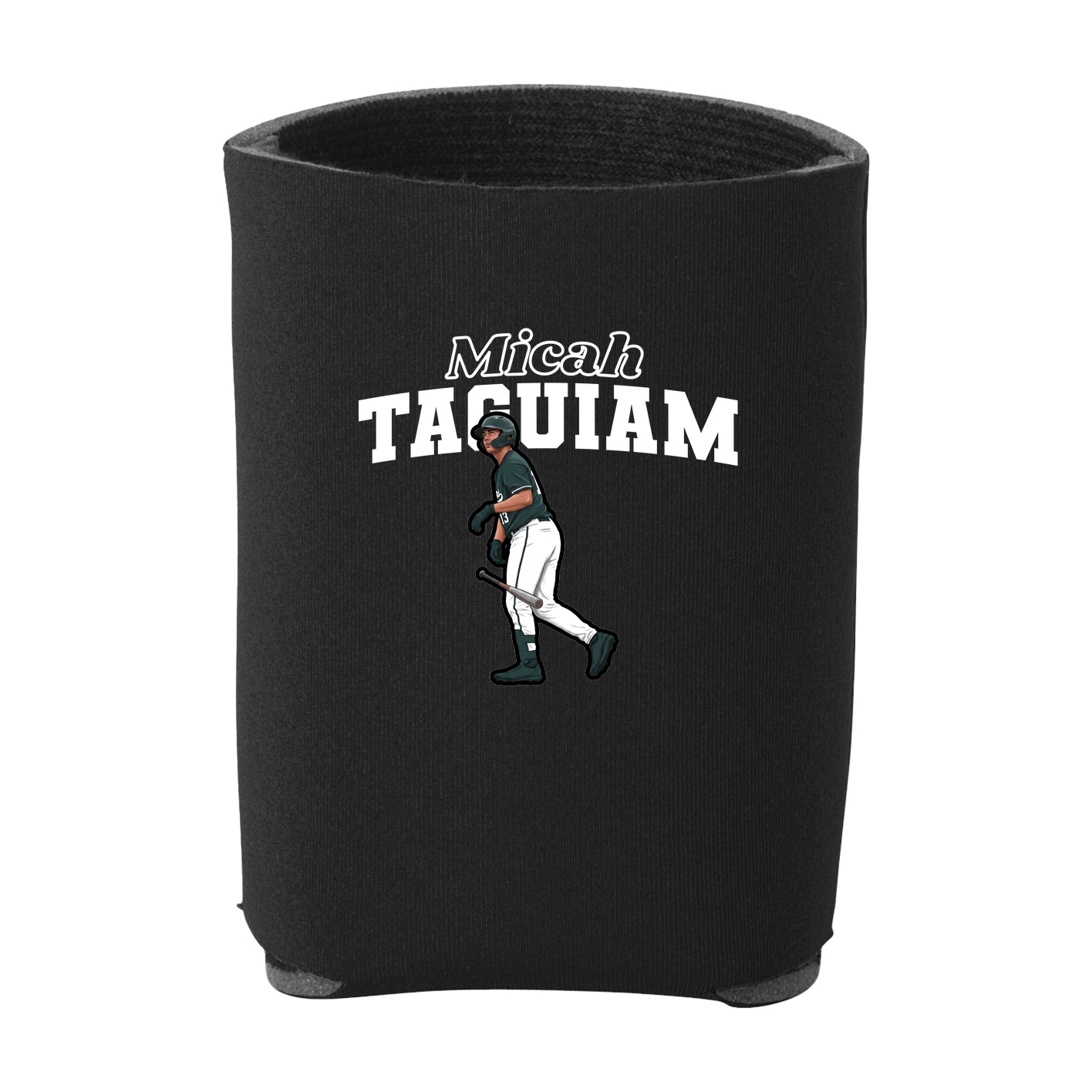 Can Holder — Name Arch in Black