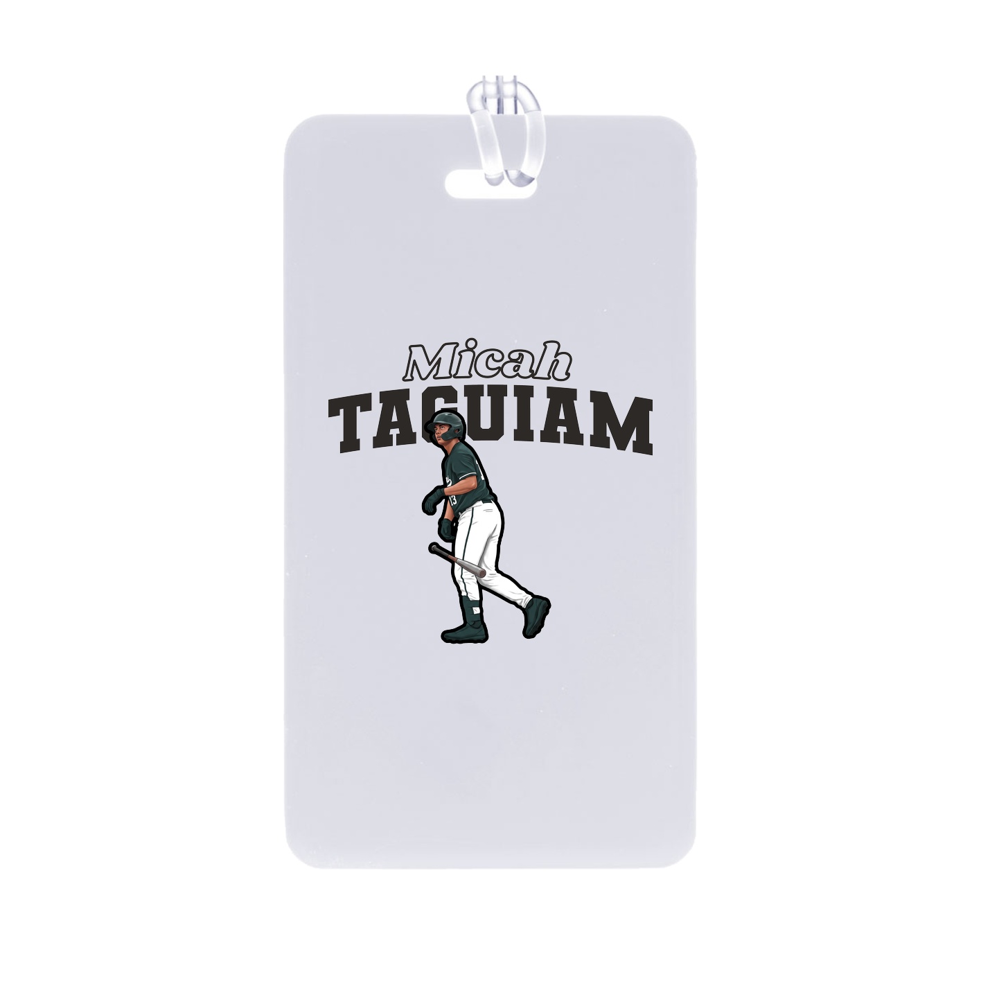 Bag Tag — Name Arch in Classic