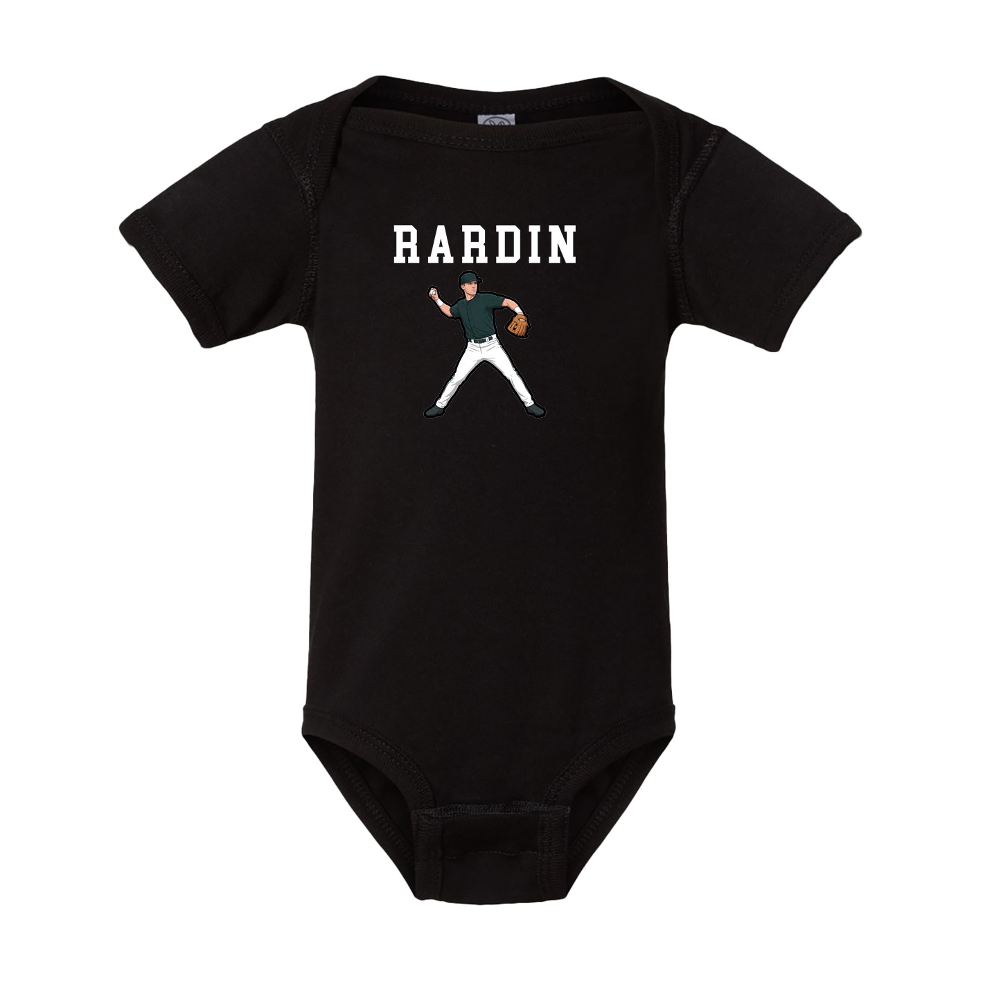 Baby Onesie — Shirsey in Black