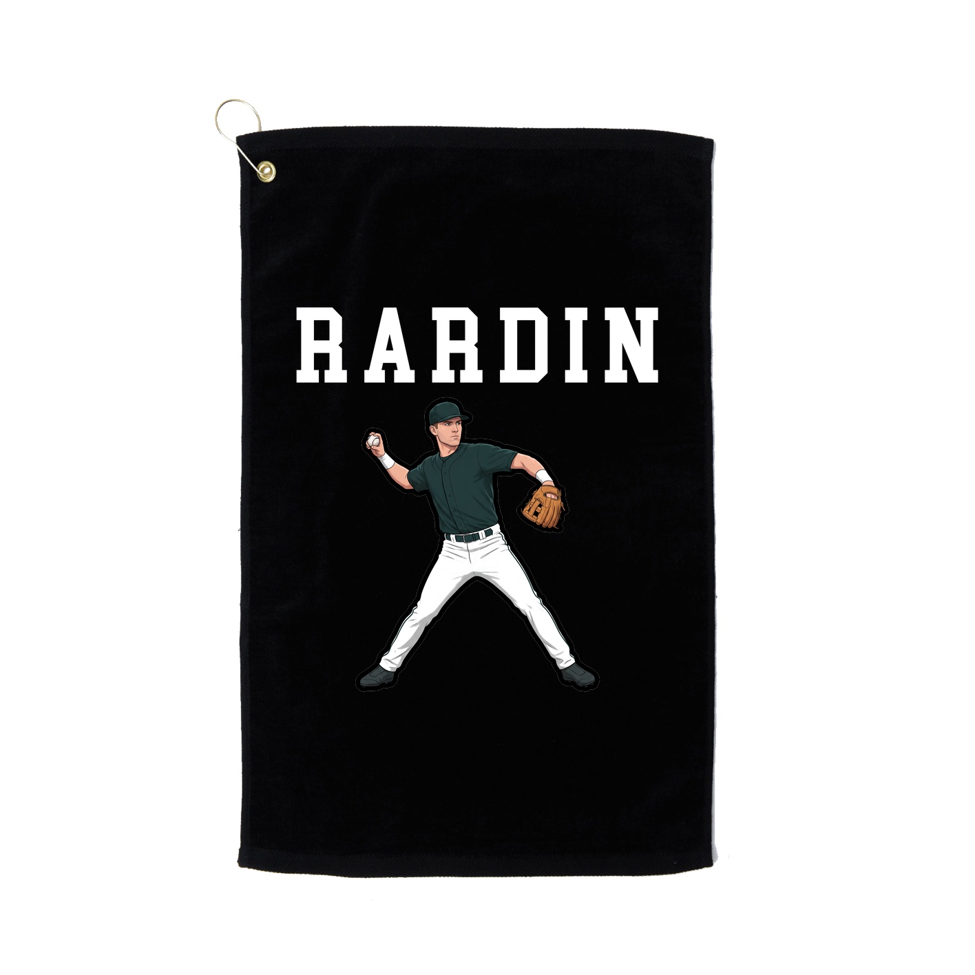 Golf Towel — Shirsey in Black