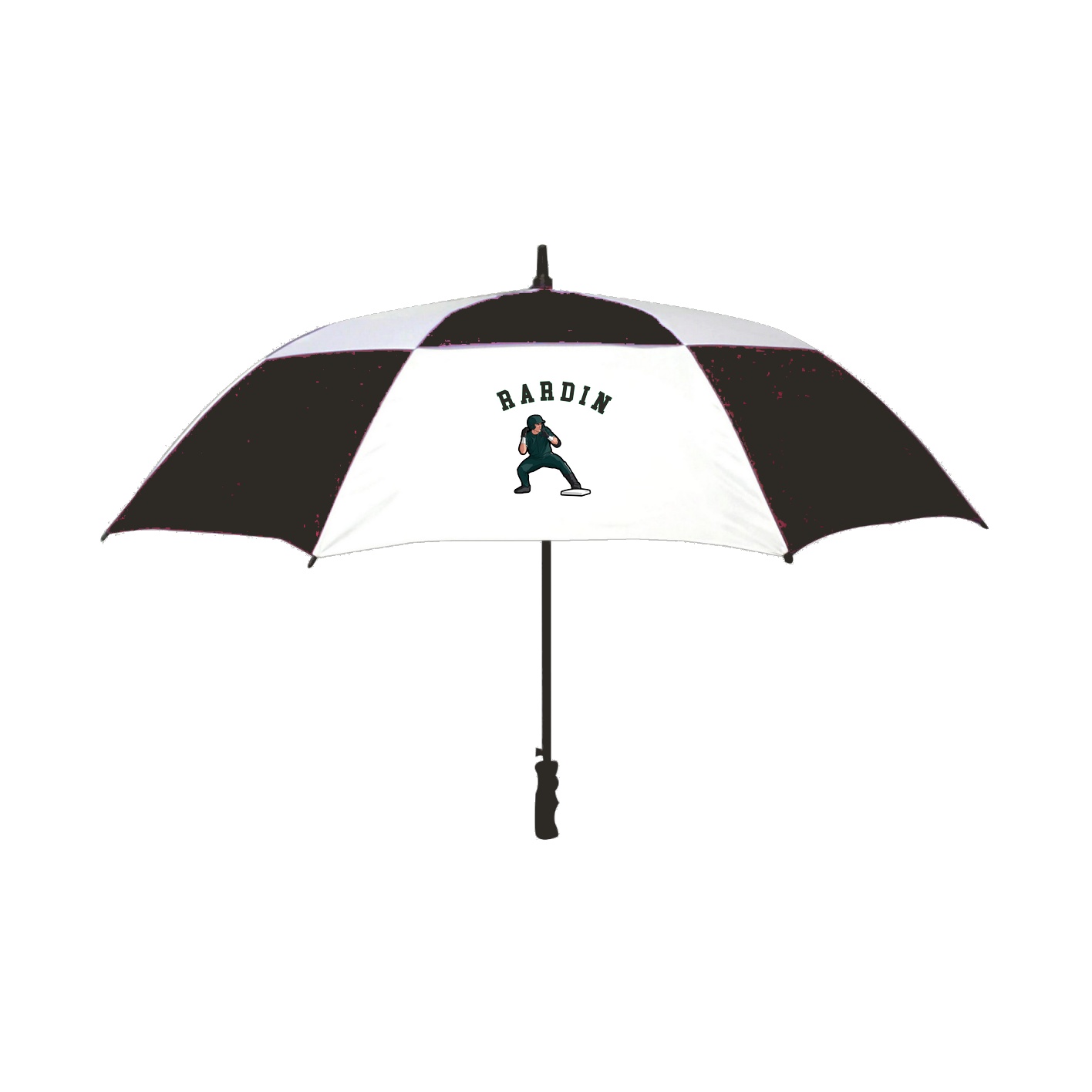 Golf Umbrella — Shirsey Arch in Black