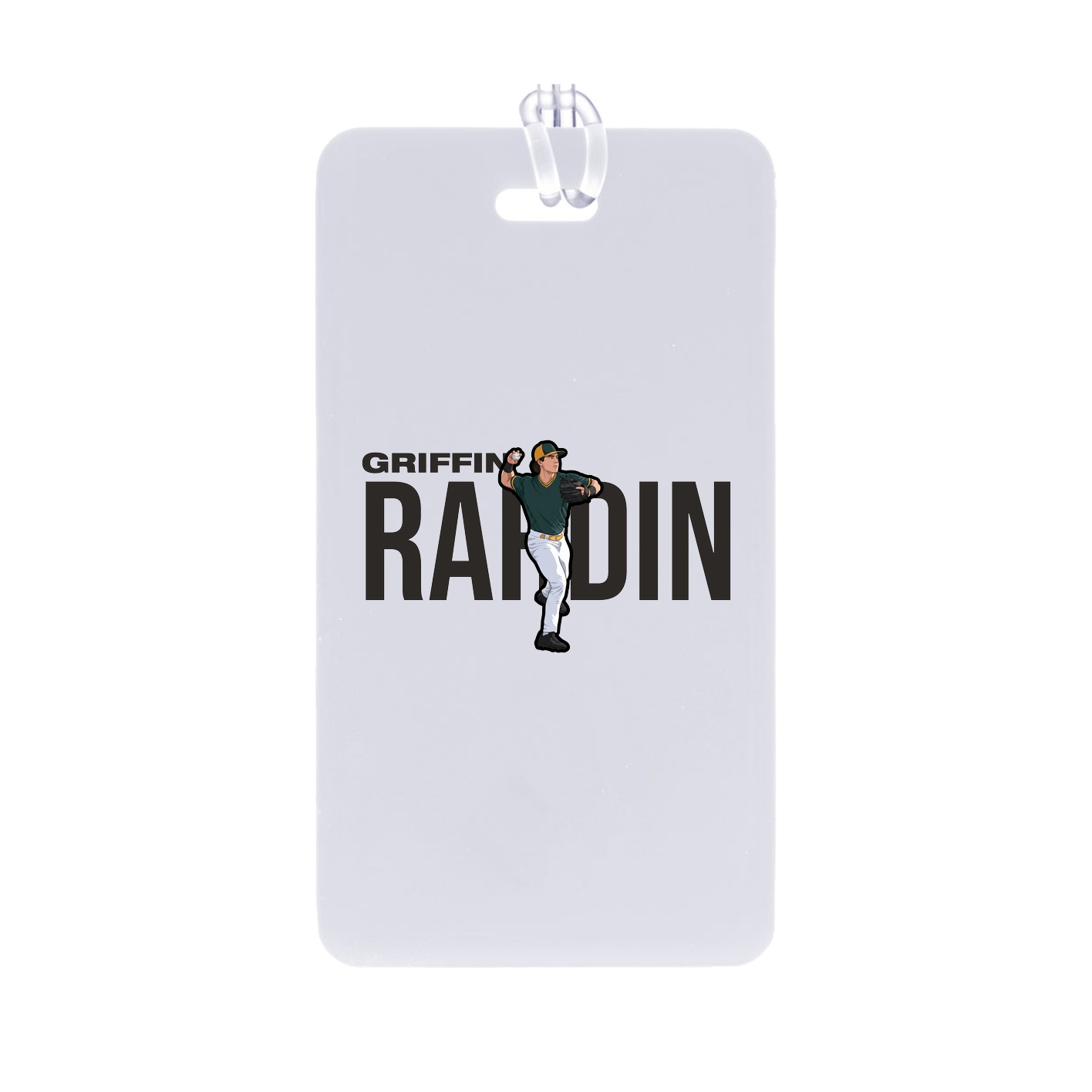 Bag Tag — Player Name in Classic